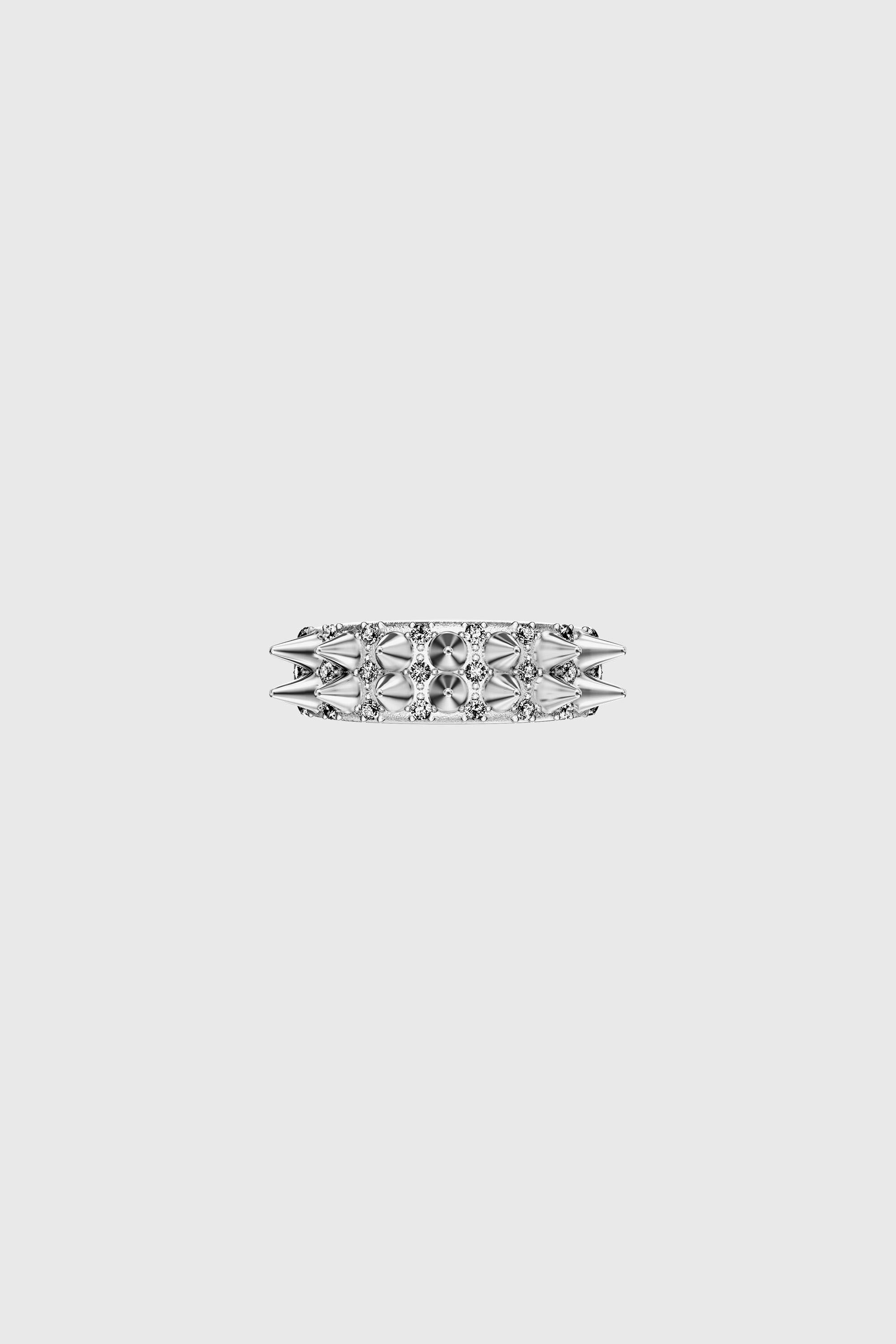 Diesel - DX1723040, Anillo tipo banda de acero inoxidable Unisex in Plateado - 3