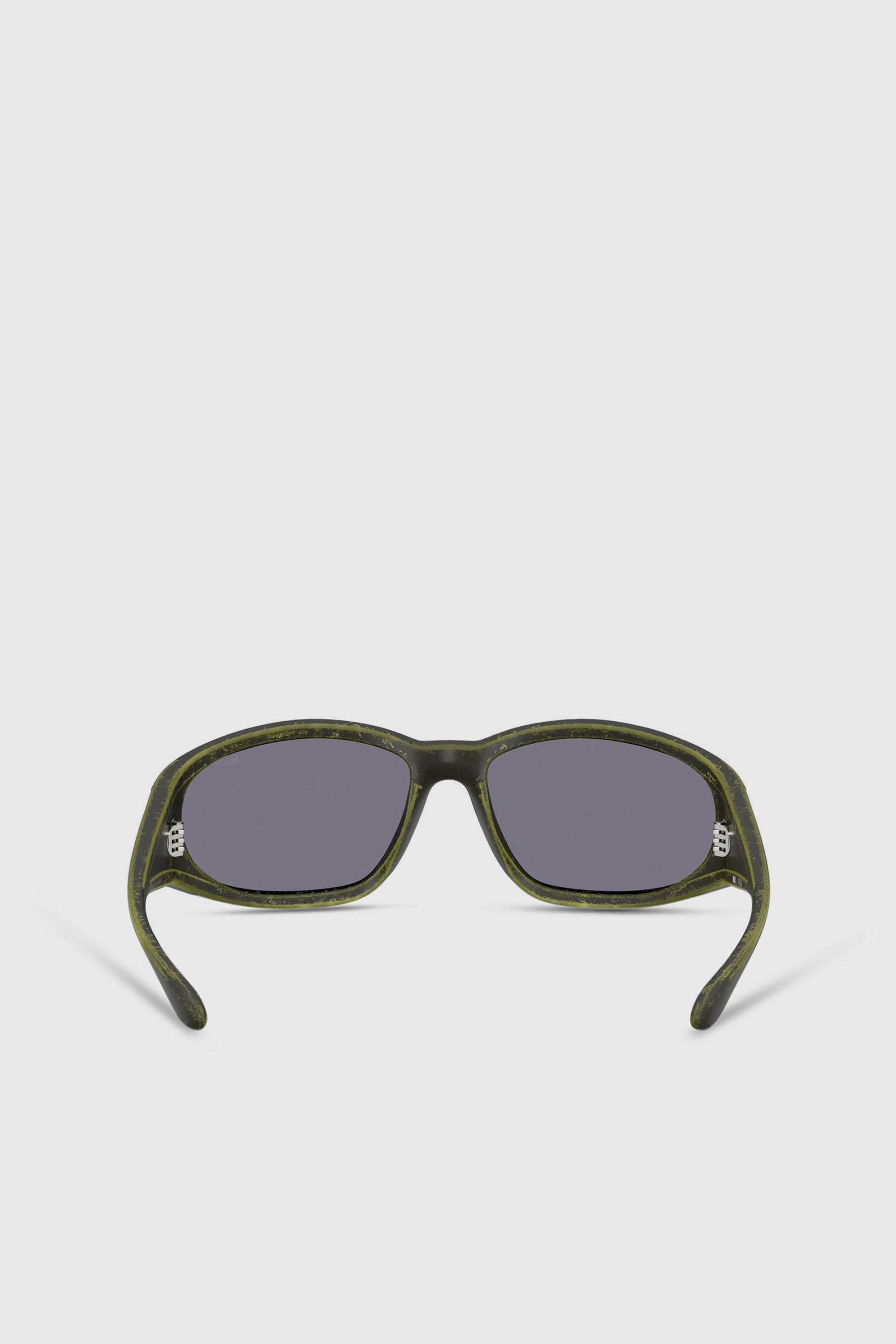 Diesel - 0DL3002, Gafas de sol rectangulares en acetato Unisex in Verde - 3