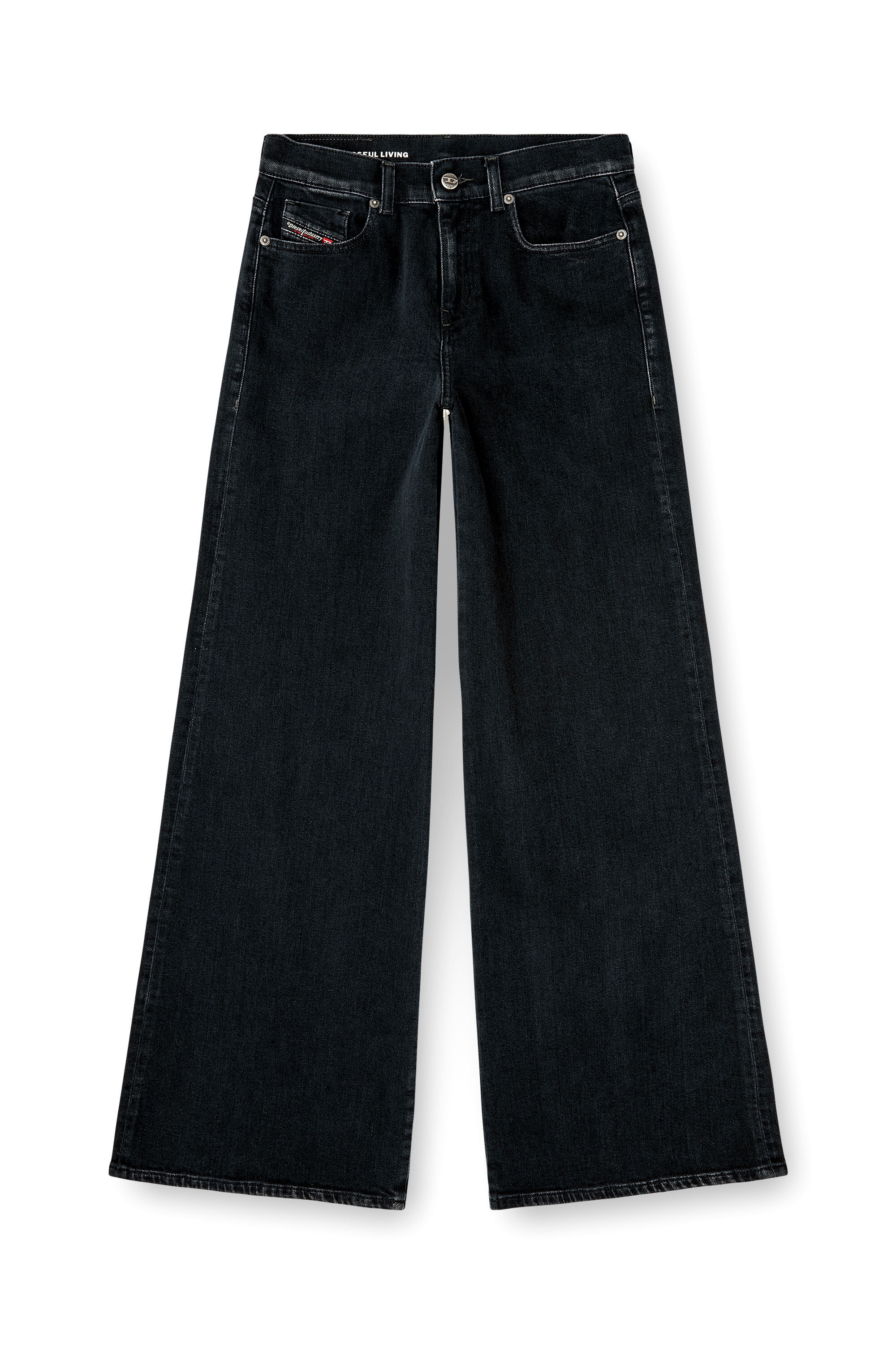 Women's Black Flare Jeans 1978 D-Akemi | Diesel® US