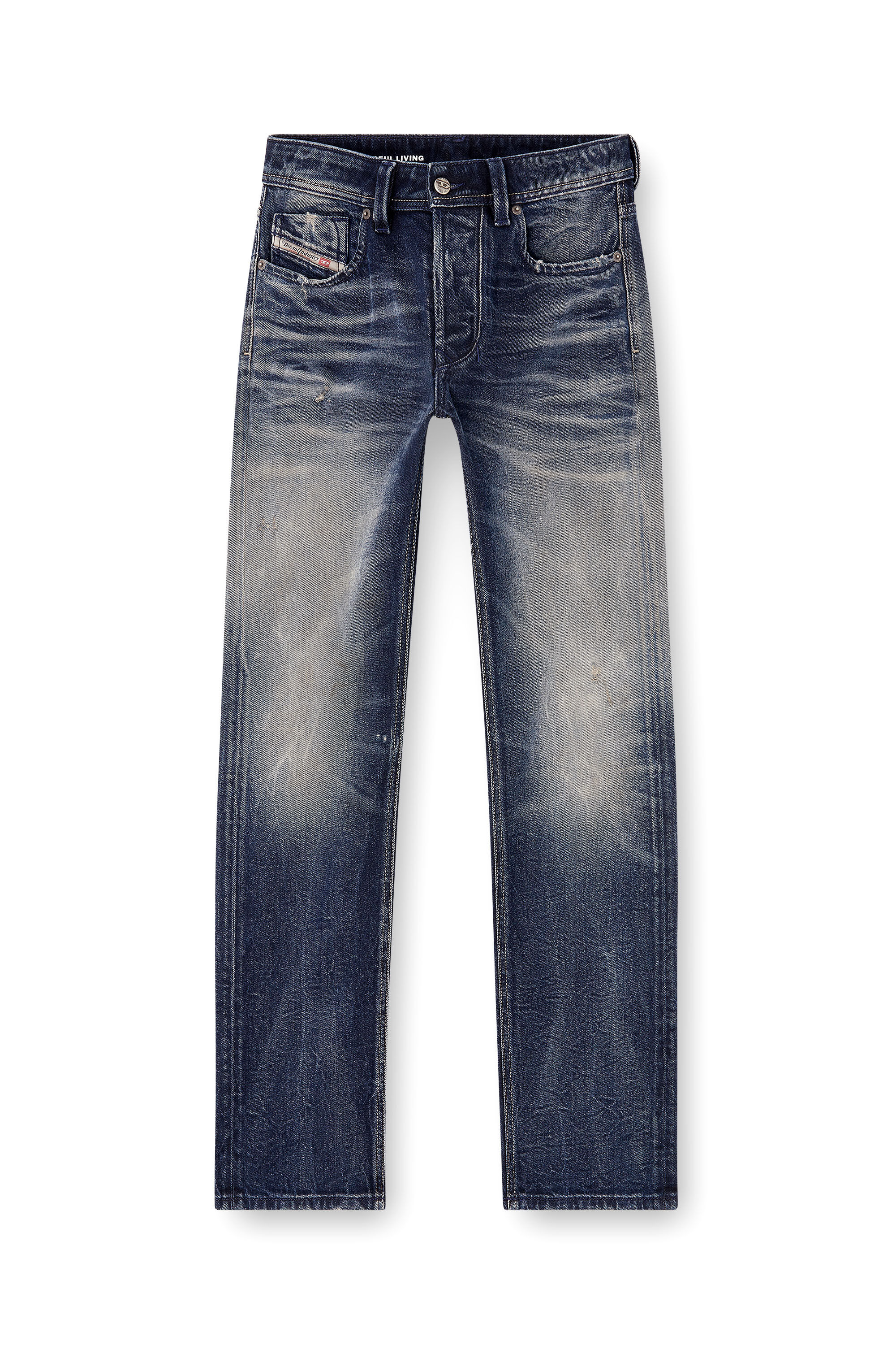 Men's Regular Jeans | Dark Blue | Diesel 1985 Larkee