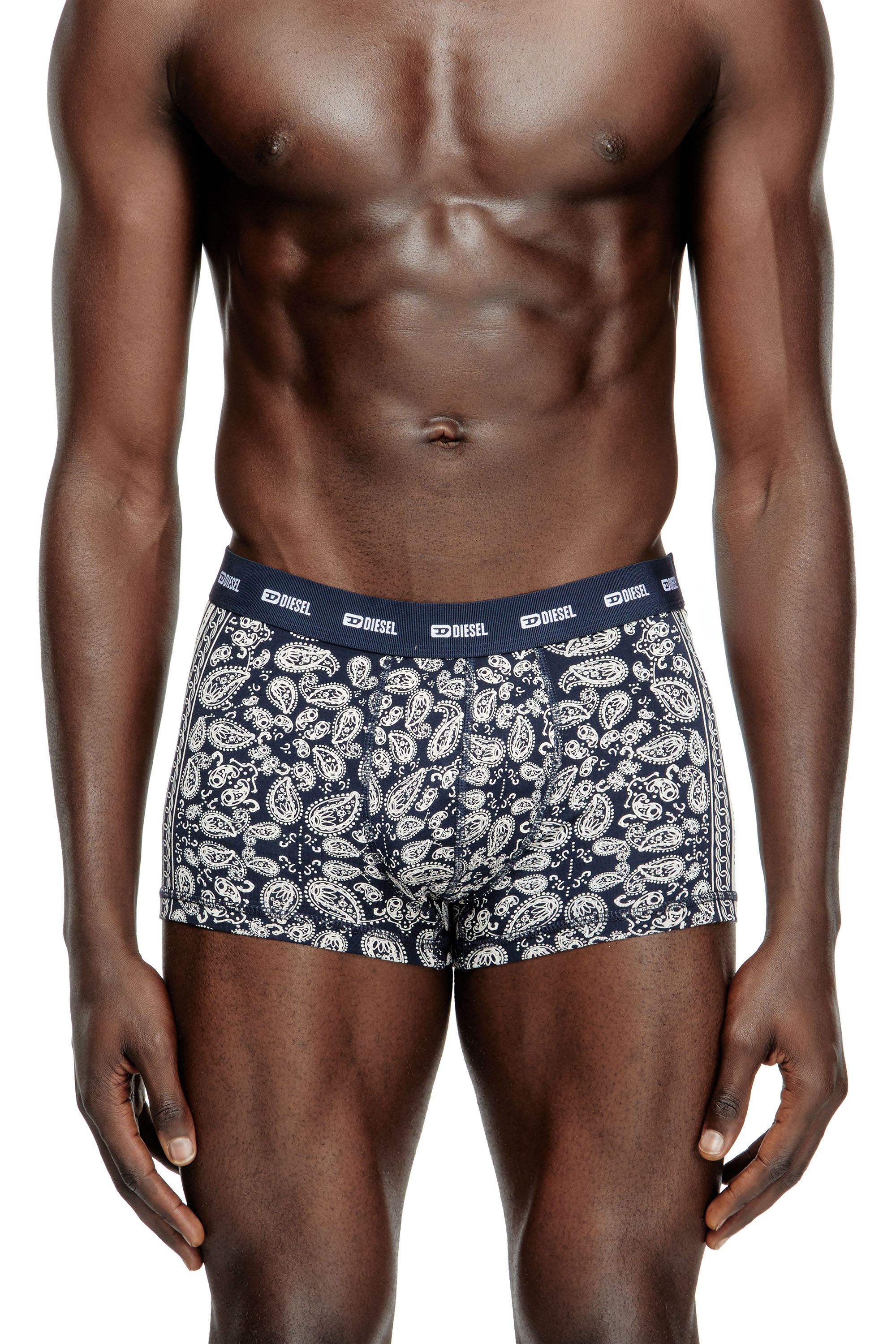 Diesel - DAMIEN-UTLT-3PACK, Lot de 3 boxers avec imprimé bandana Homme in Polychrome - 1
