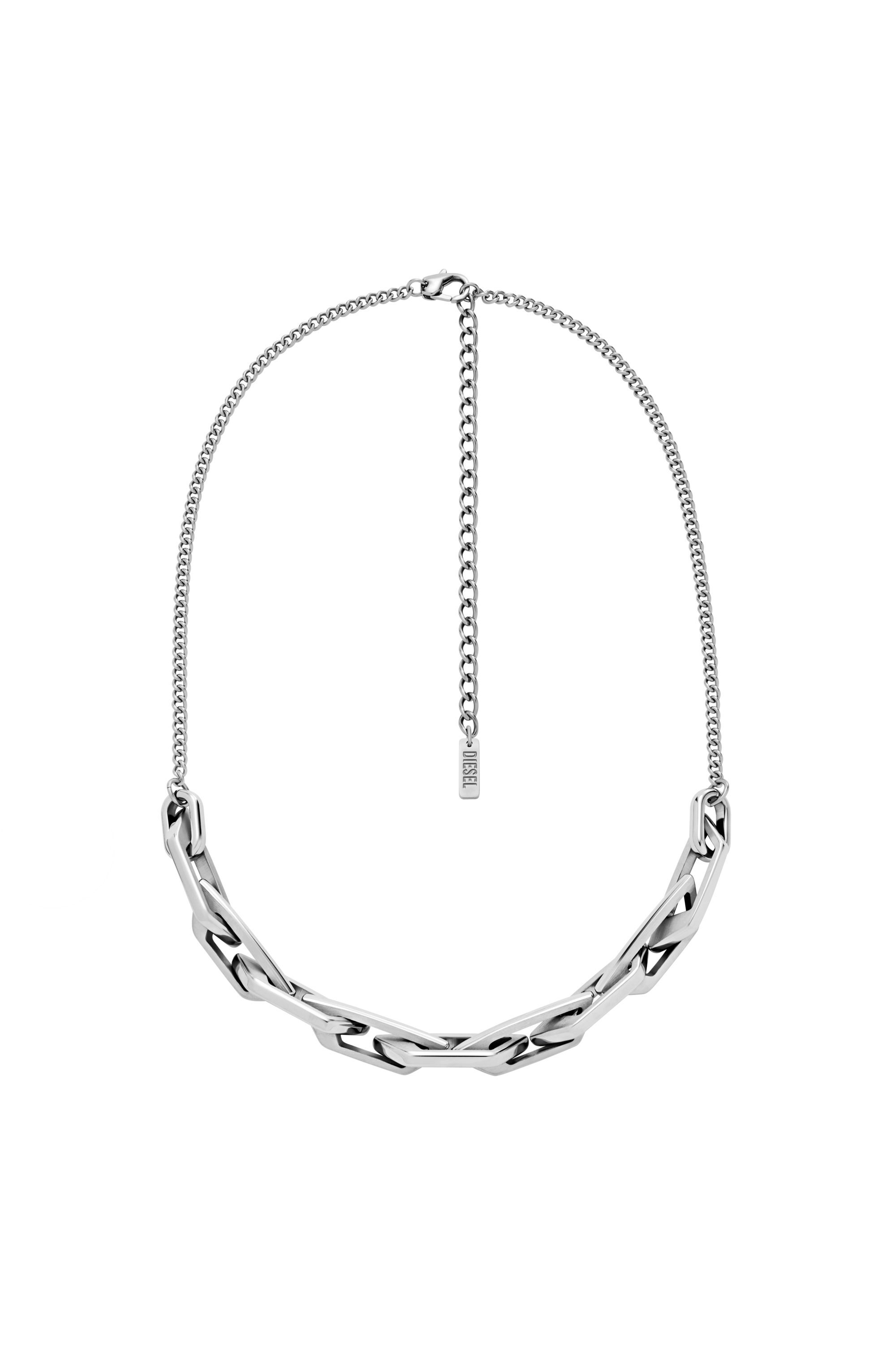 Women's Stainless Steel Chain Necklace | Silver | Diesel {{Country}}
