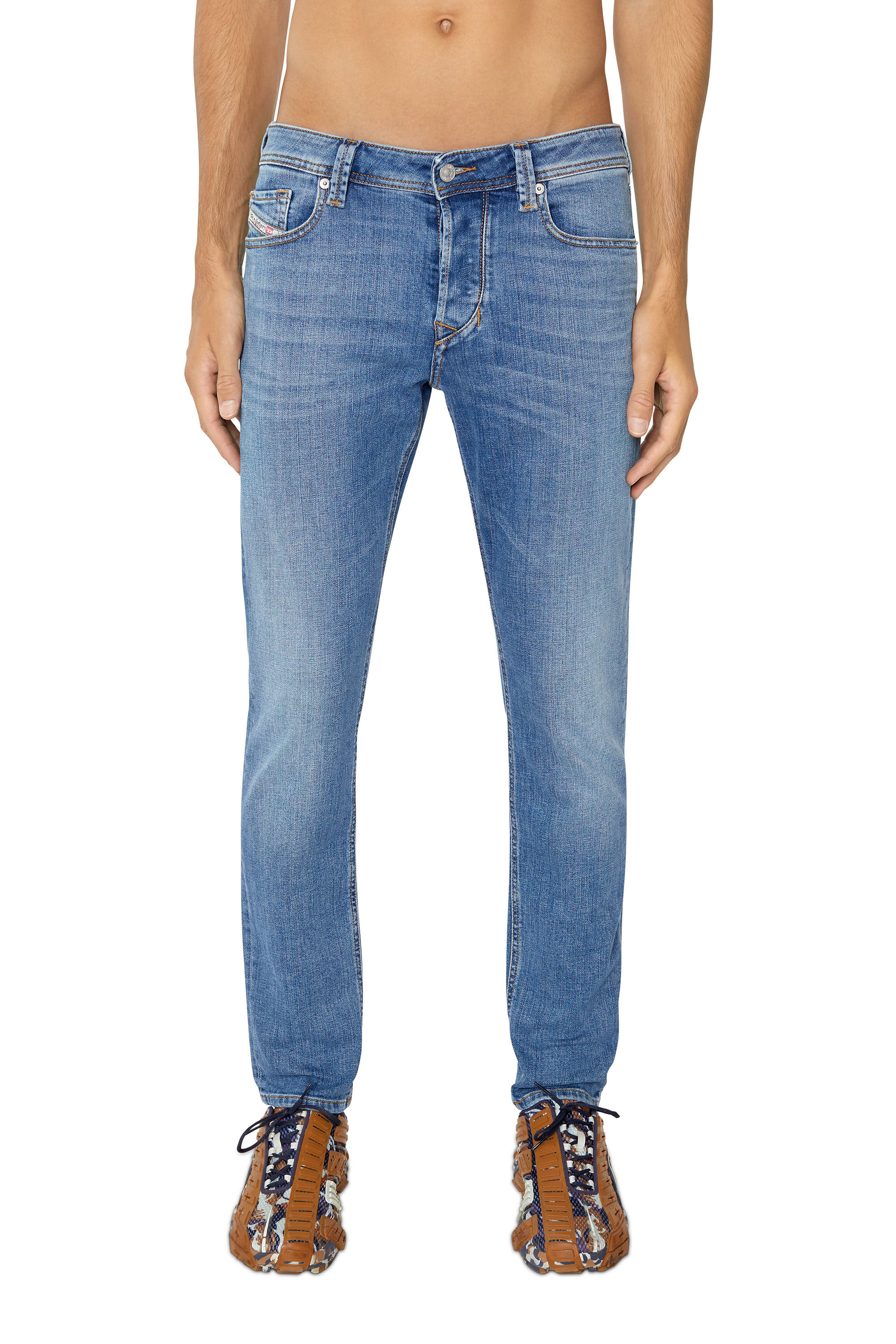 Diesel - Male's Regular Jeans 1986 Larkee-Beex 009ZR, Medium Blue - 3