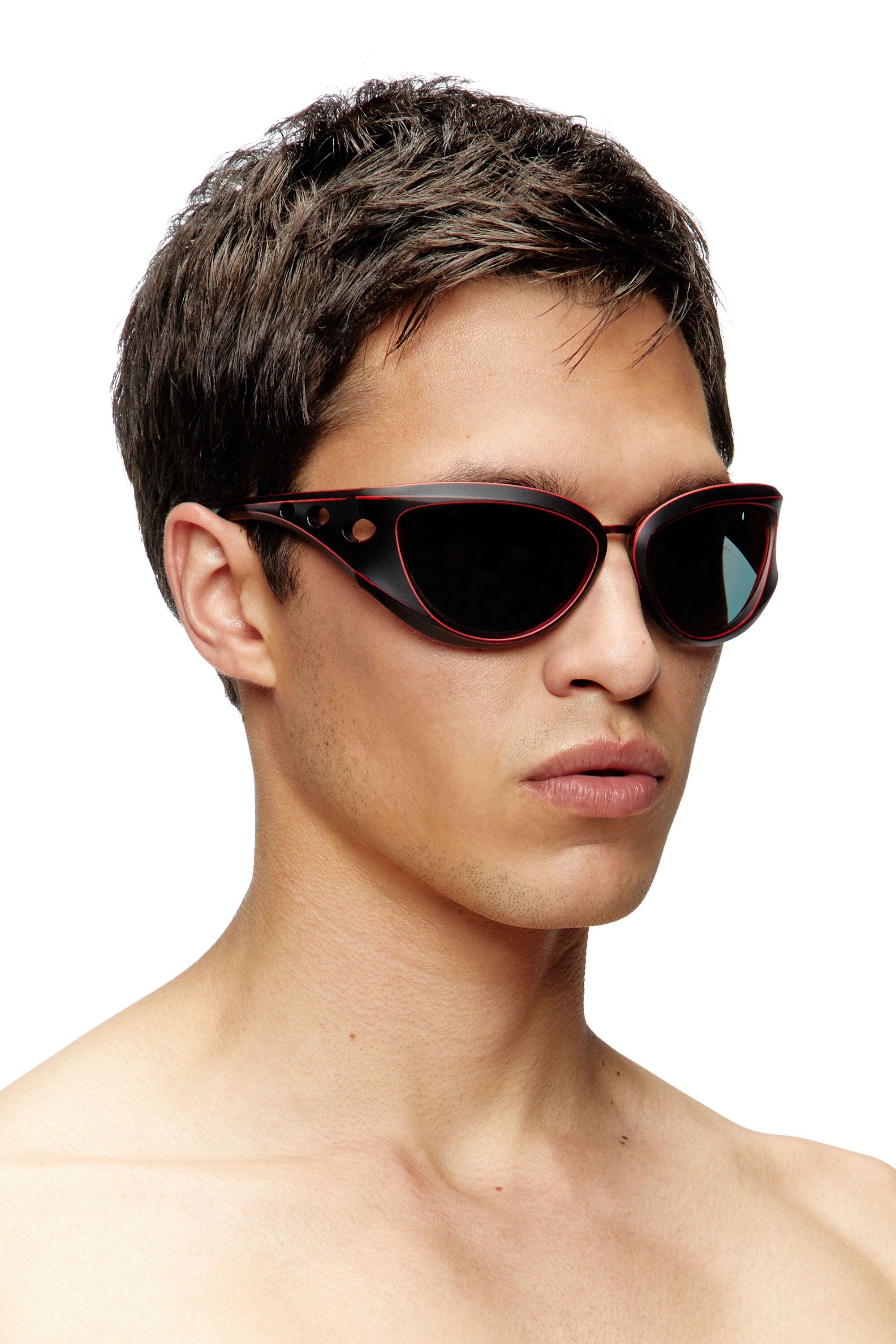 Women's Cat-eye style sunglasses | Red | Diesel {{Country}}