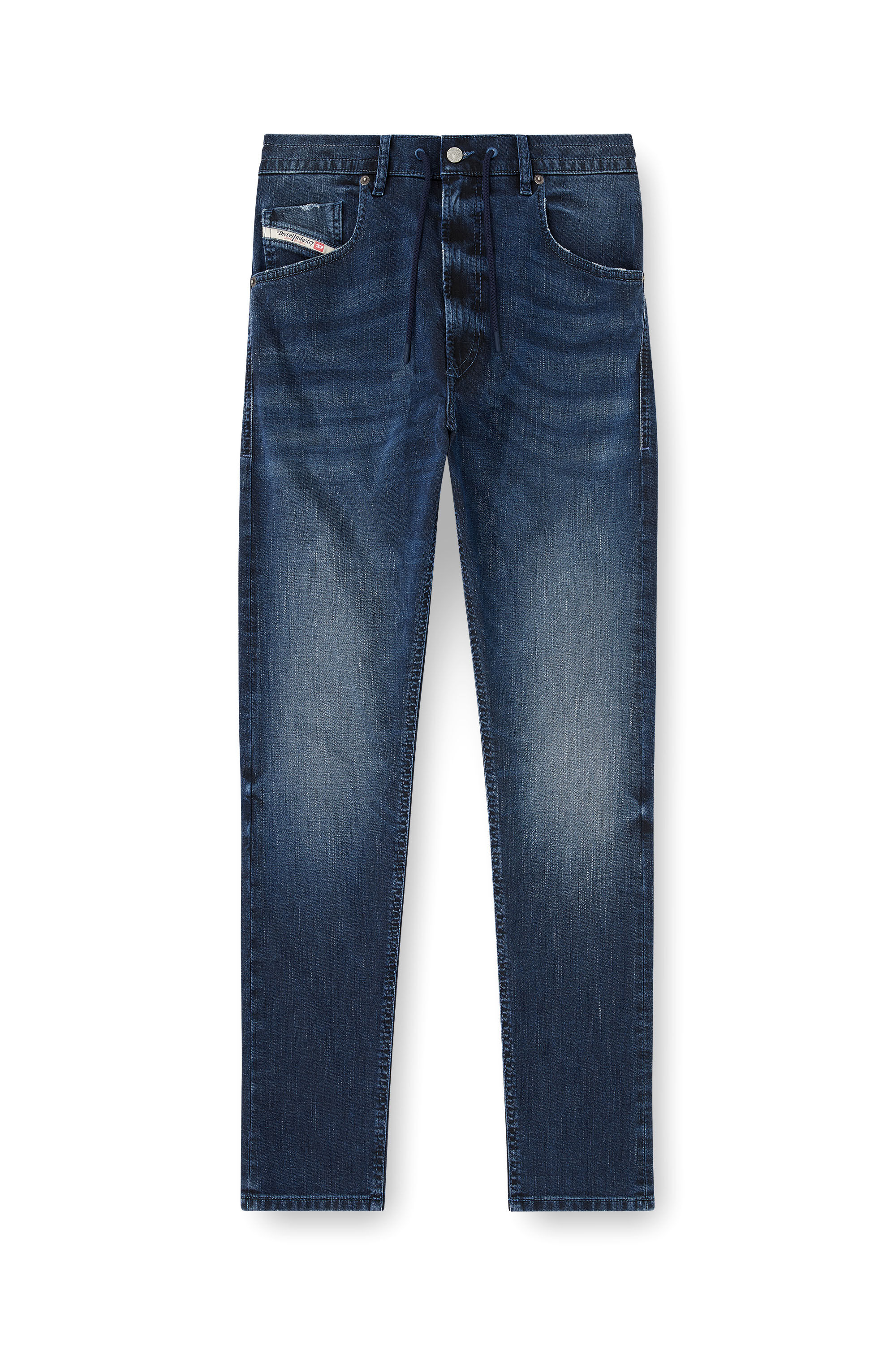 Men's Regular Jeans | Dark Blue | Diesel 2032 D-Krooley Joggjeans®