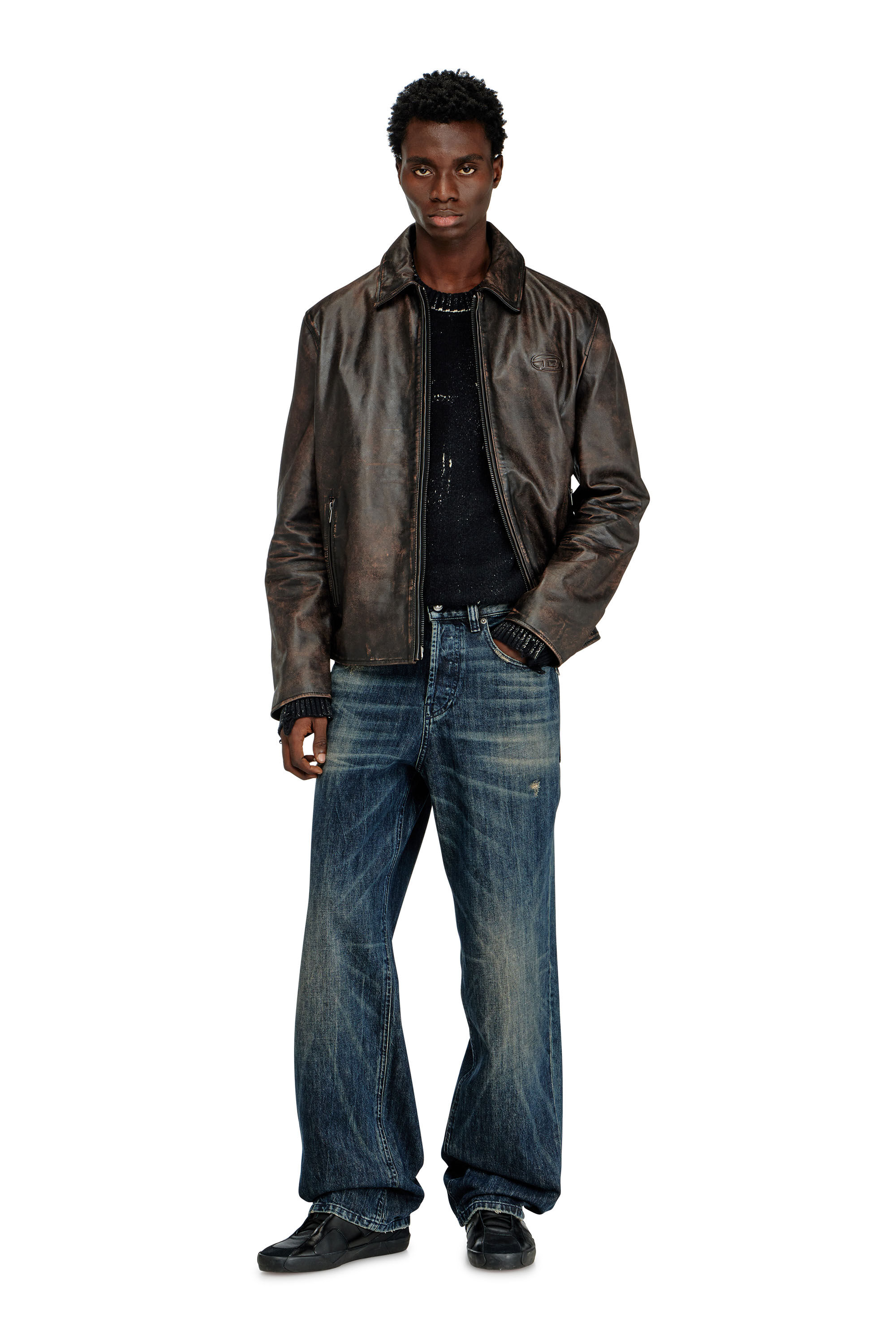 コーチジャケット DIESEL ディーゼル ナイロンジャケット (ディーゼル