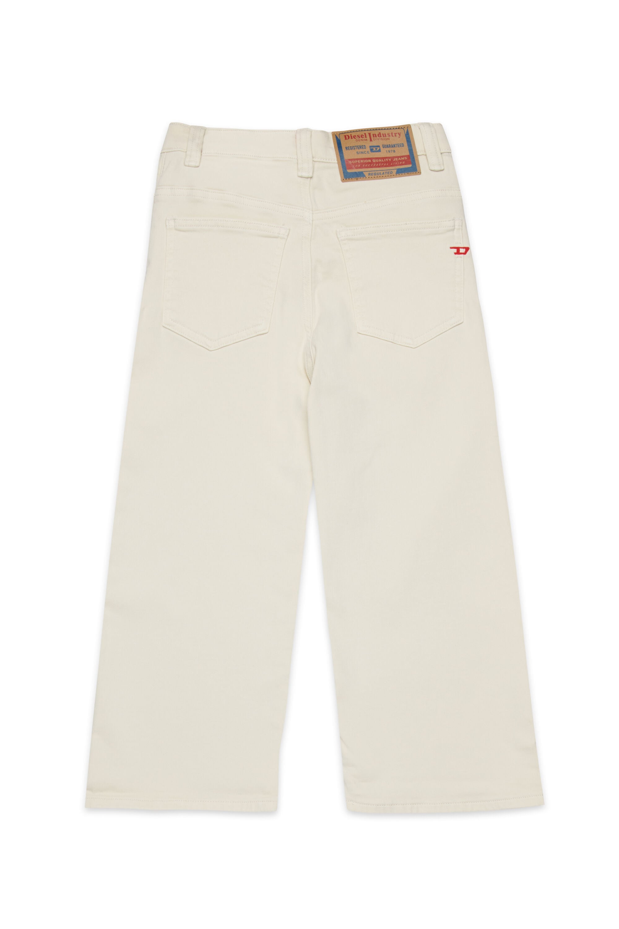 パンツ DIESEL white denim SWAG Y2K archive Girl's Flare Jeans - 2000 | White | Diesel US