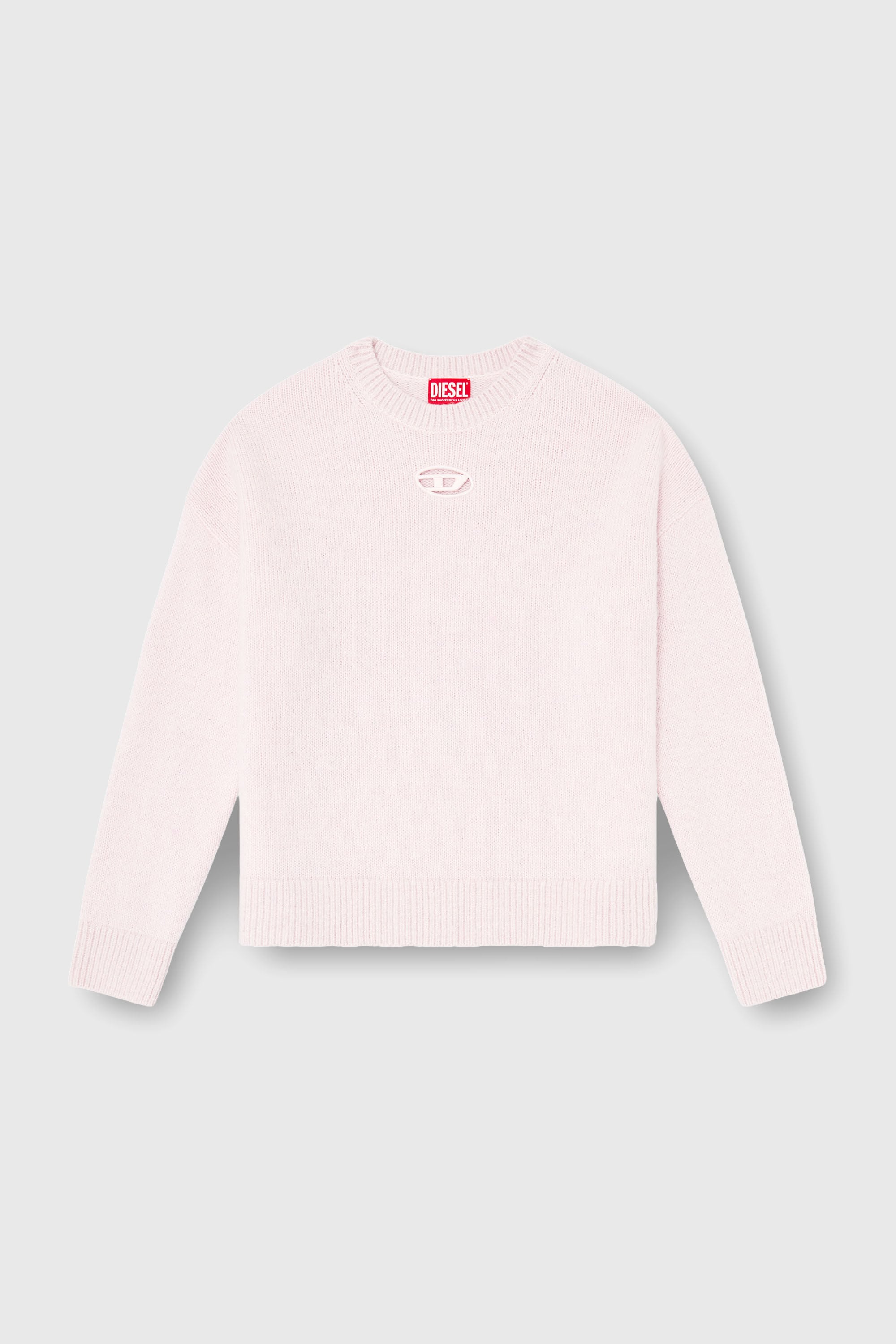 Diesel - M-AREETA, Female's Jumper in wool and alpaca blend in Pink - 2