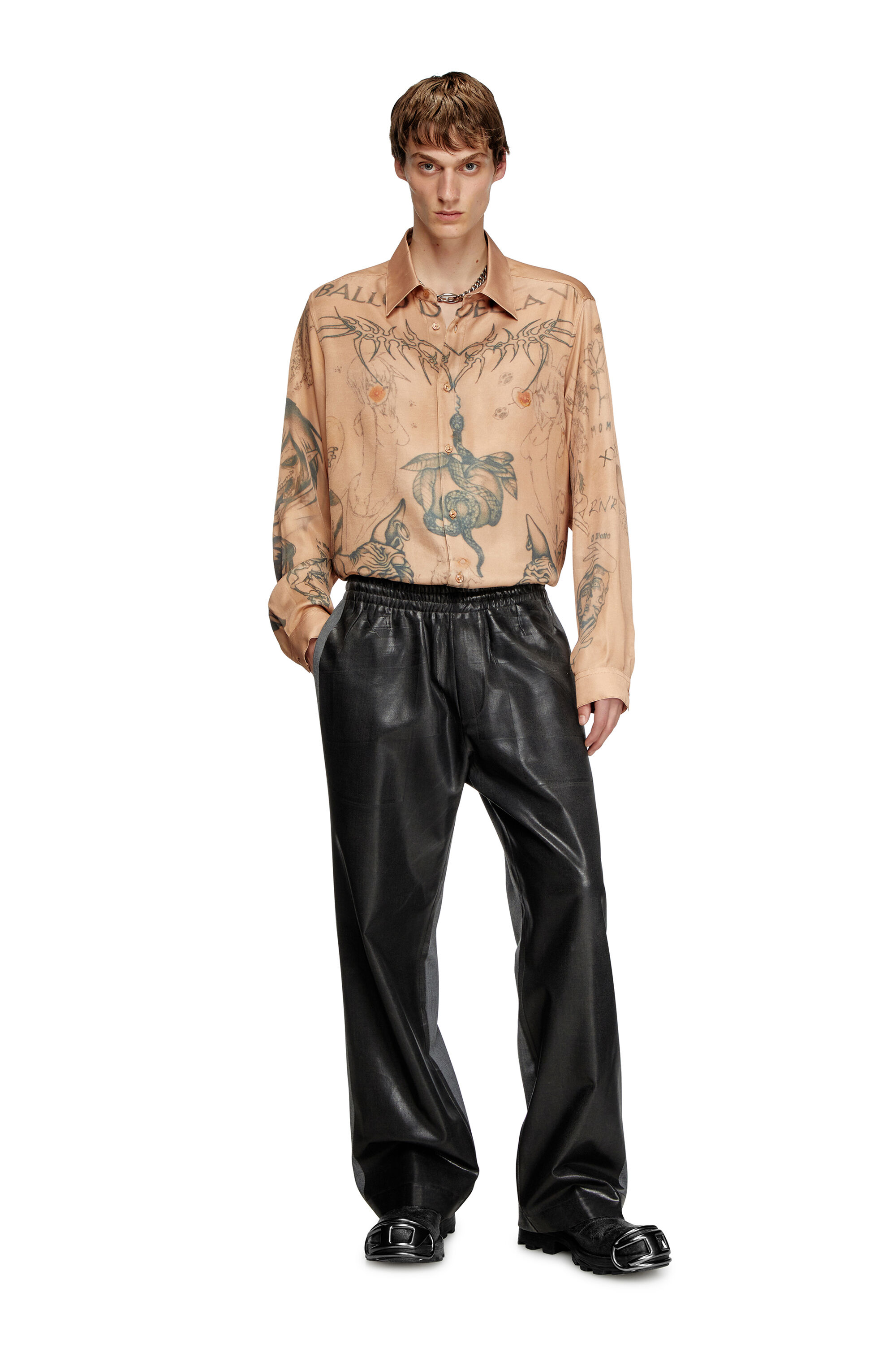 Tシャツ・カットソー DIESEL Women Tunic Tops A19219 0BJBI 33 Beige DIESEL Women Tunic Tops A19219 0BJBI 33 Beige (DIESEL/T