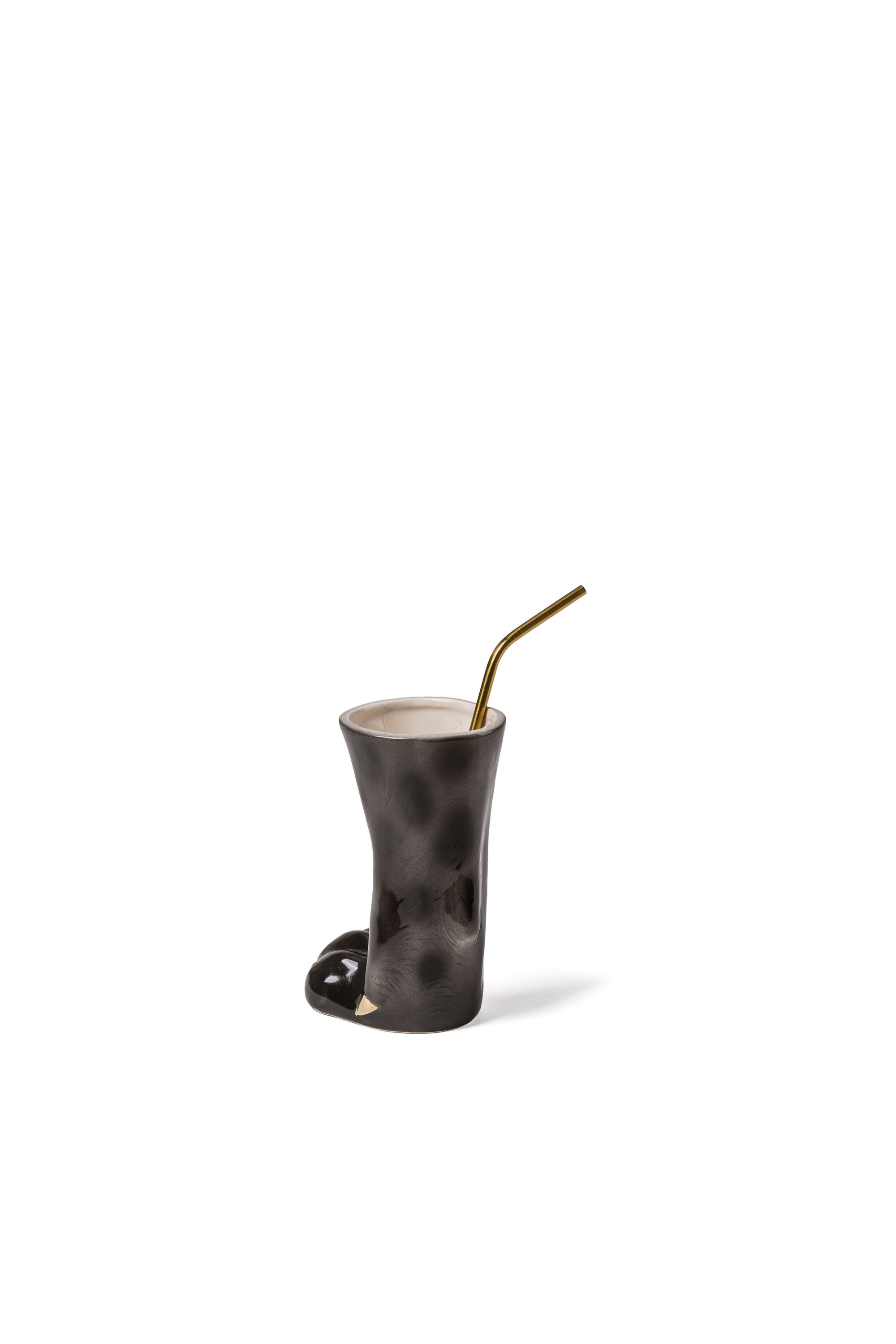 Diesel - 11081 Party Animal, Unisex's Leopard Dolomite Vase/Glass in Brown - 4