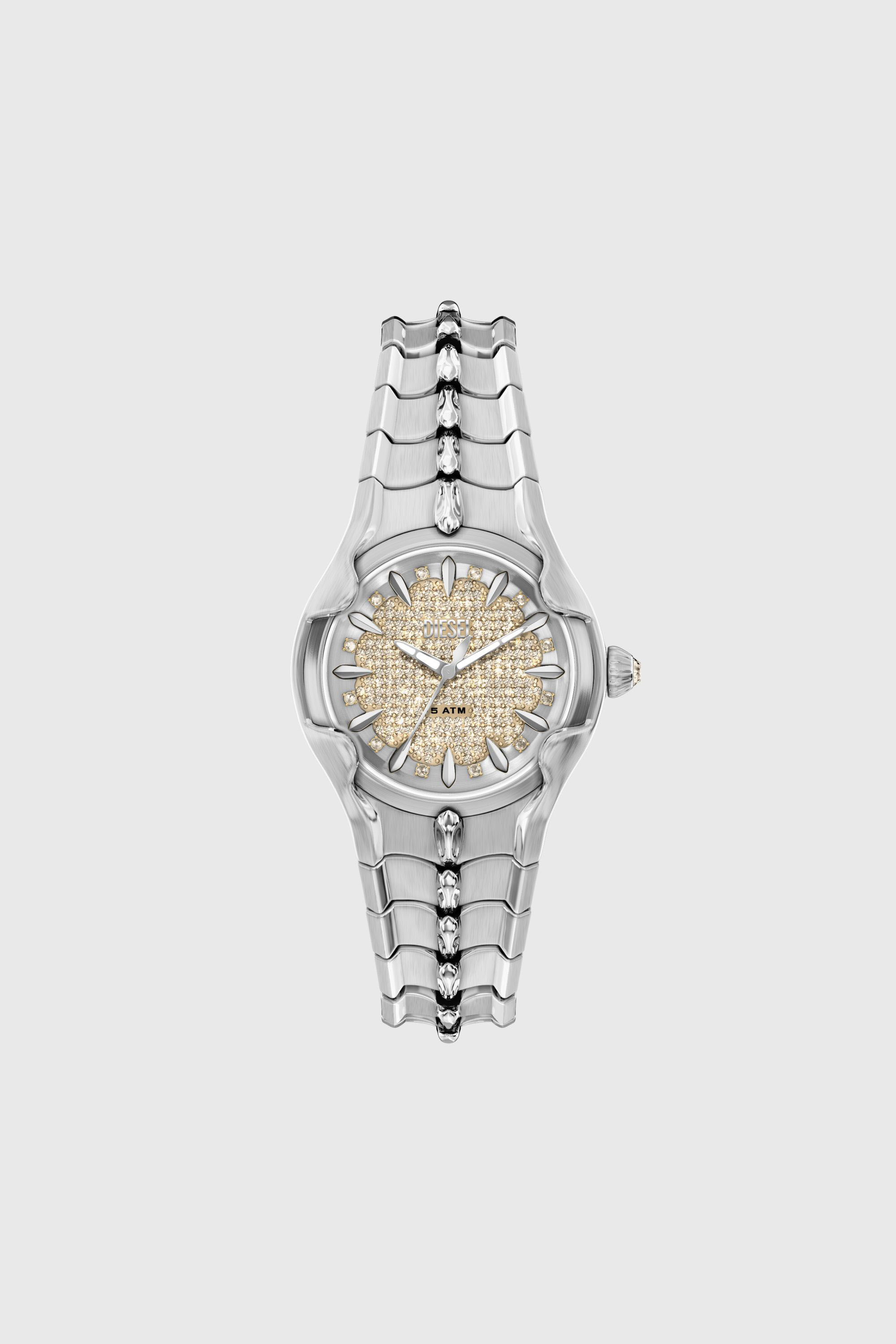 Men's Vert Stainless Steel Watch | Silver | Diesel US