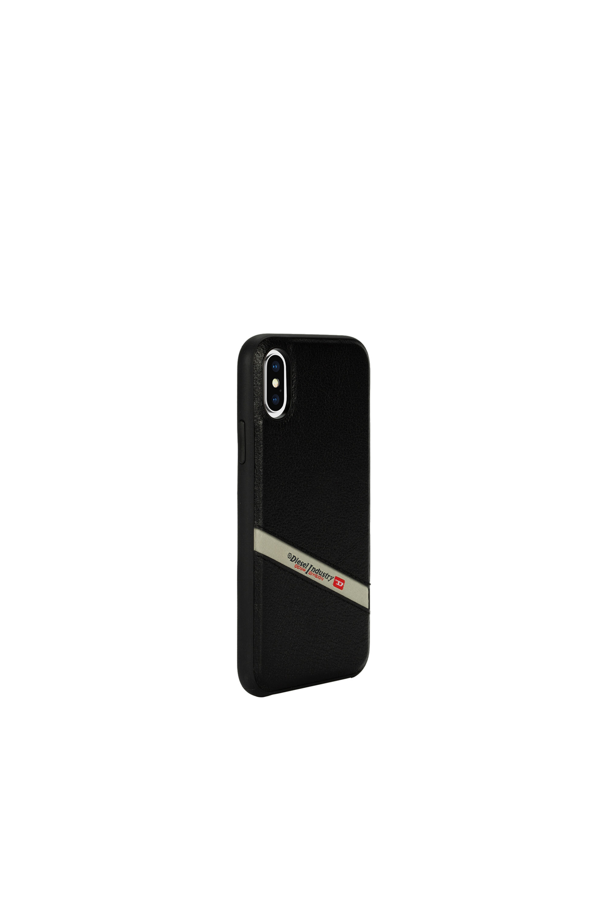 DIESEL LEATHER CO-MOLD CASE FOR IPHONE XS & IPHONE X, 