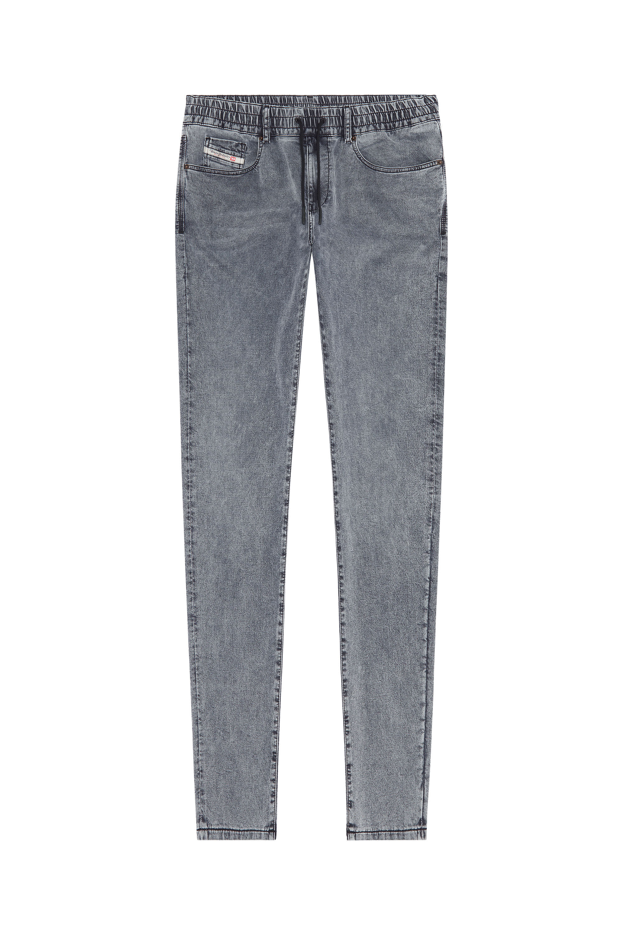 Diesel - Slim 2060 D-Strukt Joggjeans® 068DW, Male's Slim 2060 D-Strukt Joggjeans® in Light Grey - 2