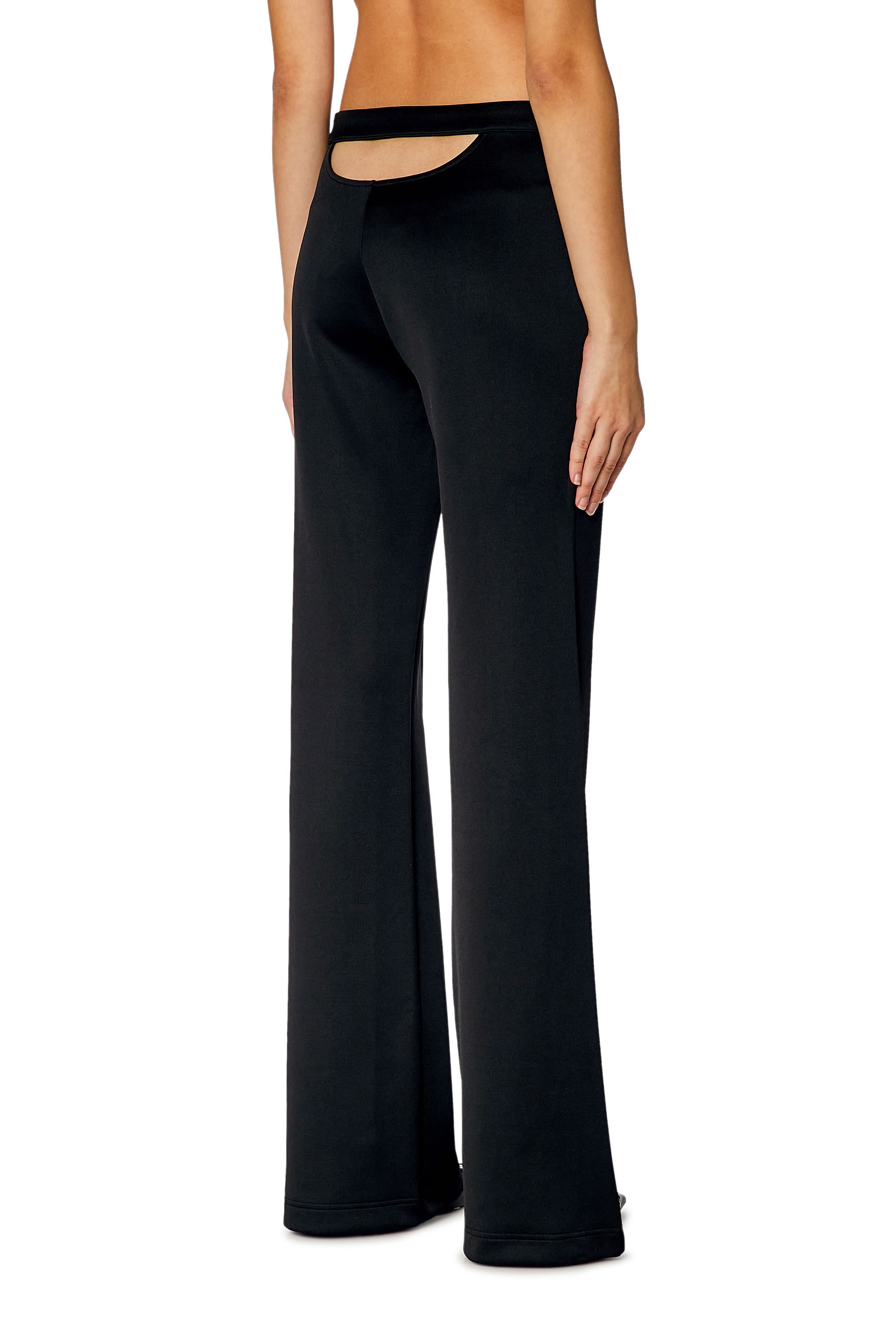 Diesel - P-MAEVY, Female's Bootcut pants with cut-out back in Black - 4