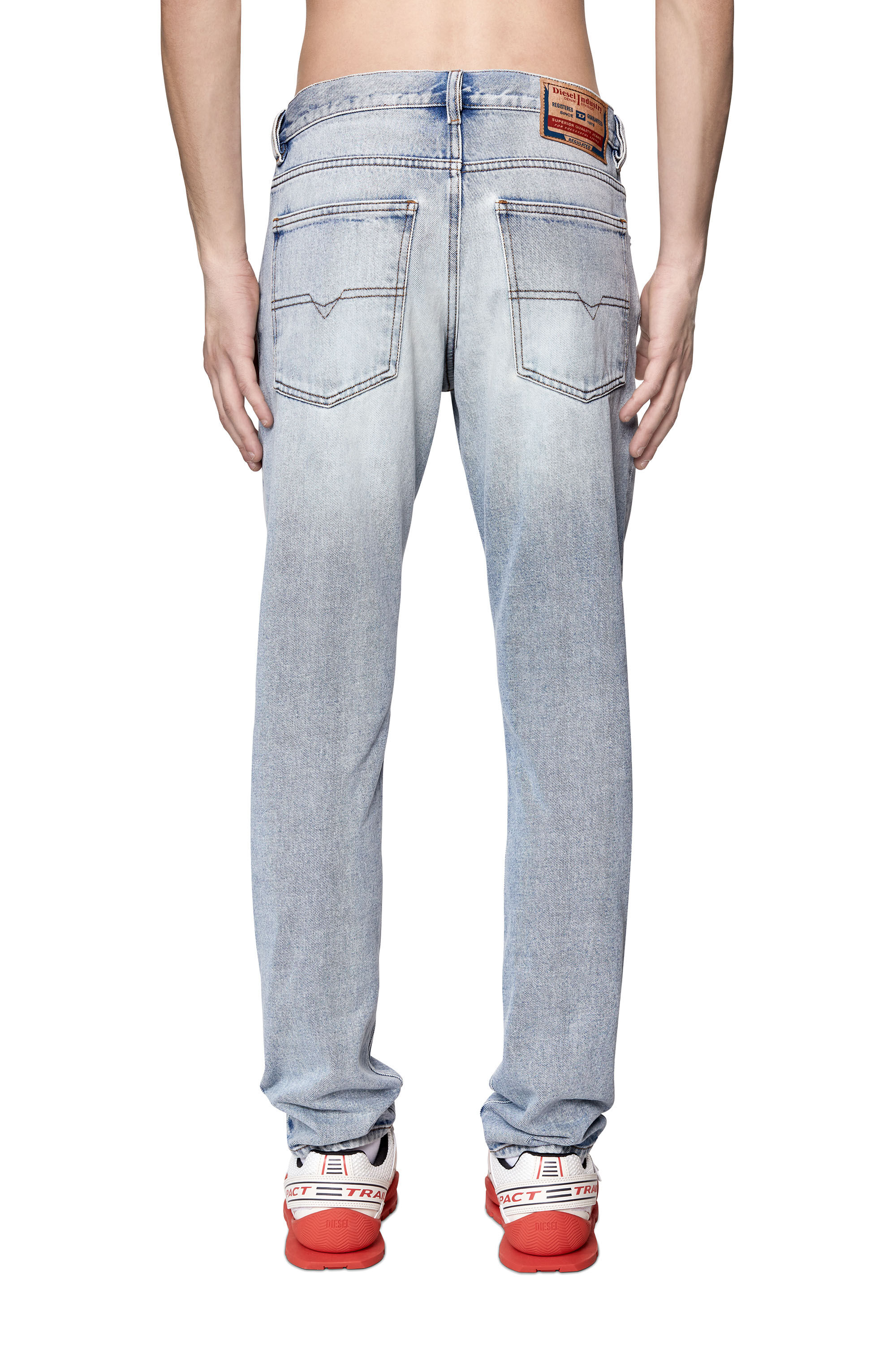 Diesel - Straight Jeans 1995 D-Sark 09C14, Straight Jeans - 1995 D-Sark Homme in Bleu - 4