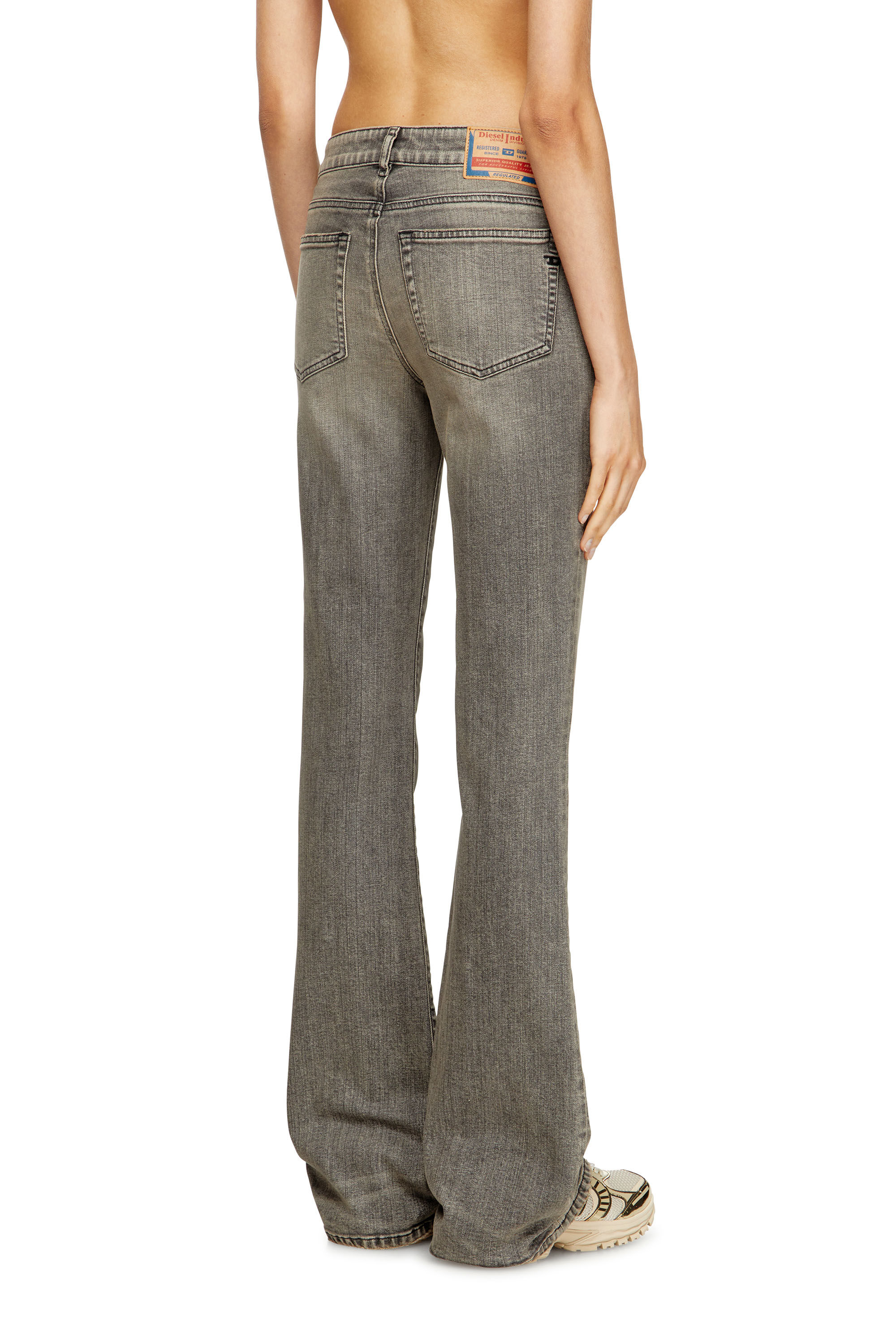 Women's Bootcut Jeans | Grey | Diesel 1969 D-Ebbey