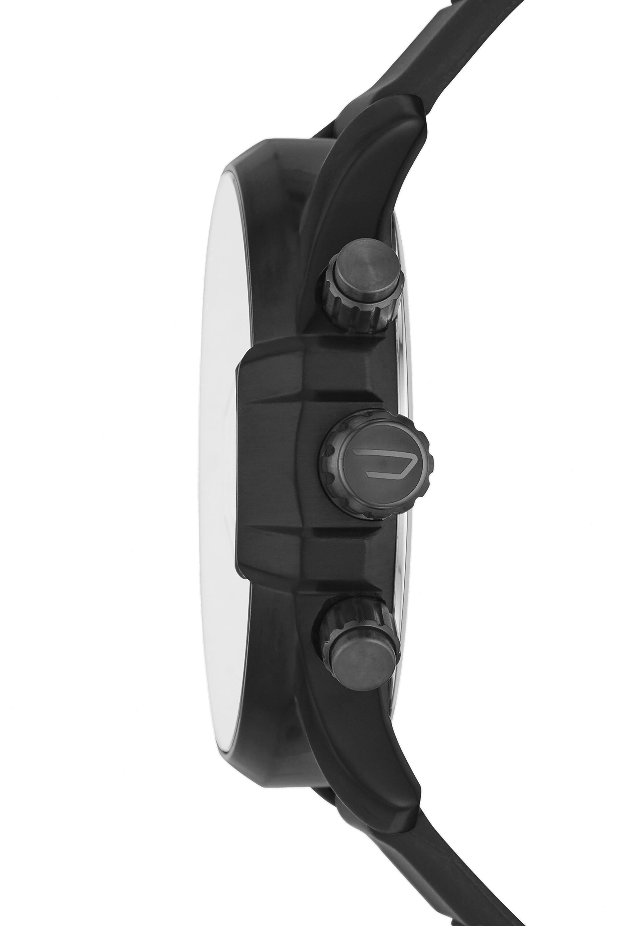 DZ4507 Man: MS9 chronograph black silicone watch | Diesel