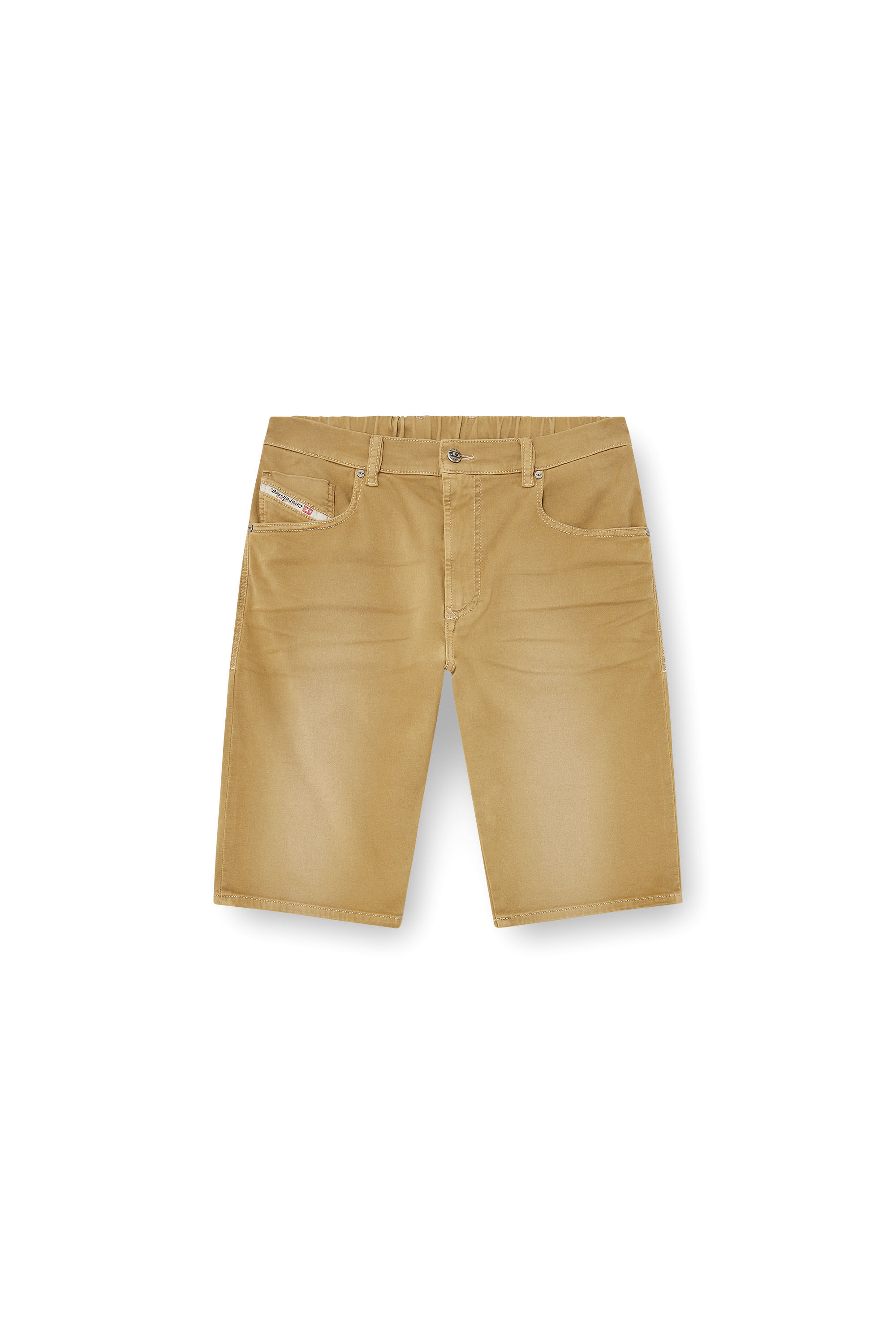 Diesel - 2033 D-KROOLEY-SHORT-BW JOGG, Slim shorts en denim de color Hombre in ToBeDefined - 2