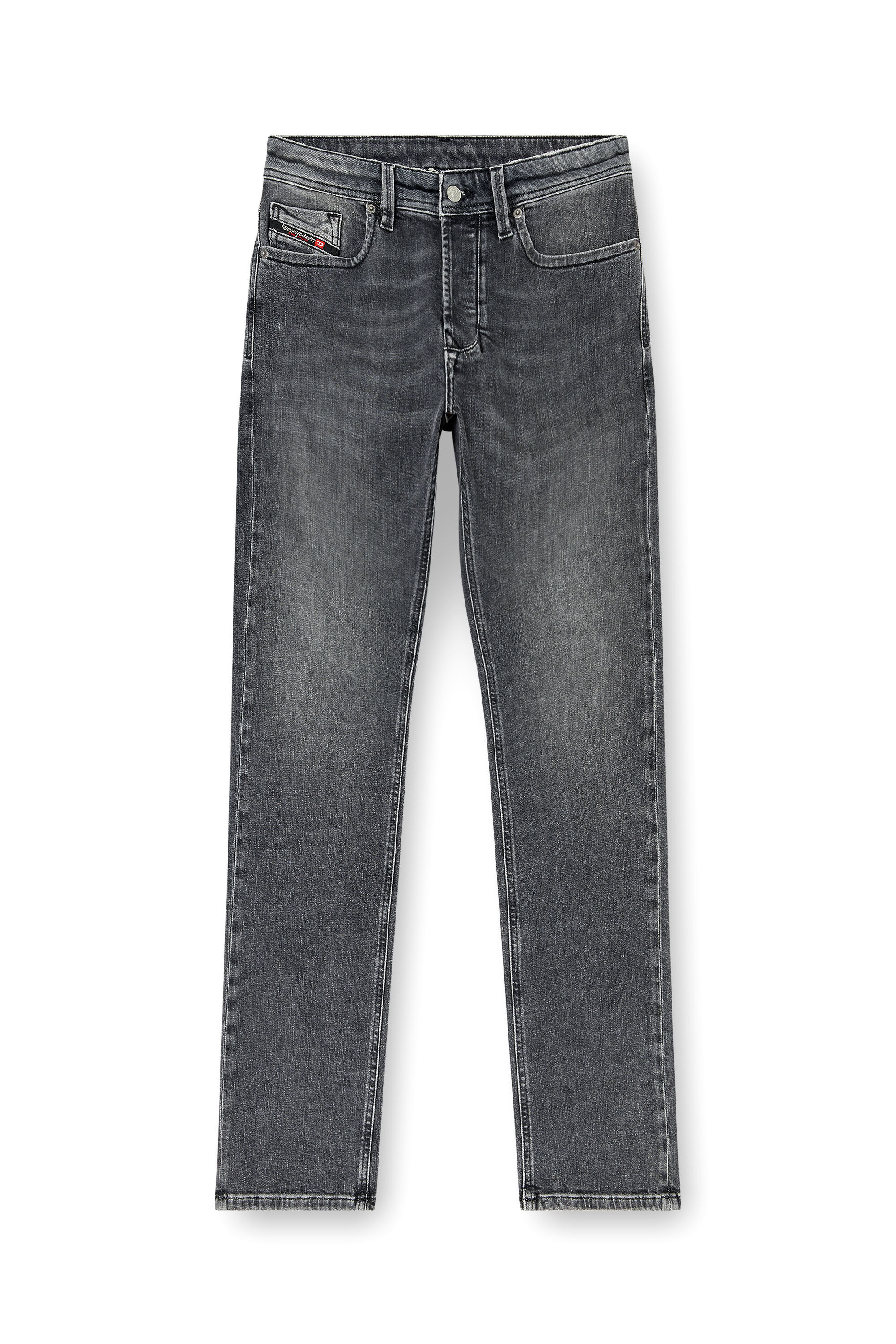 Diesel - Regular Jeans 1985 Larkee 0HDBD Homme, Noir/Gris fonc&eacute; - Image 6
