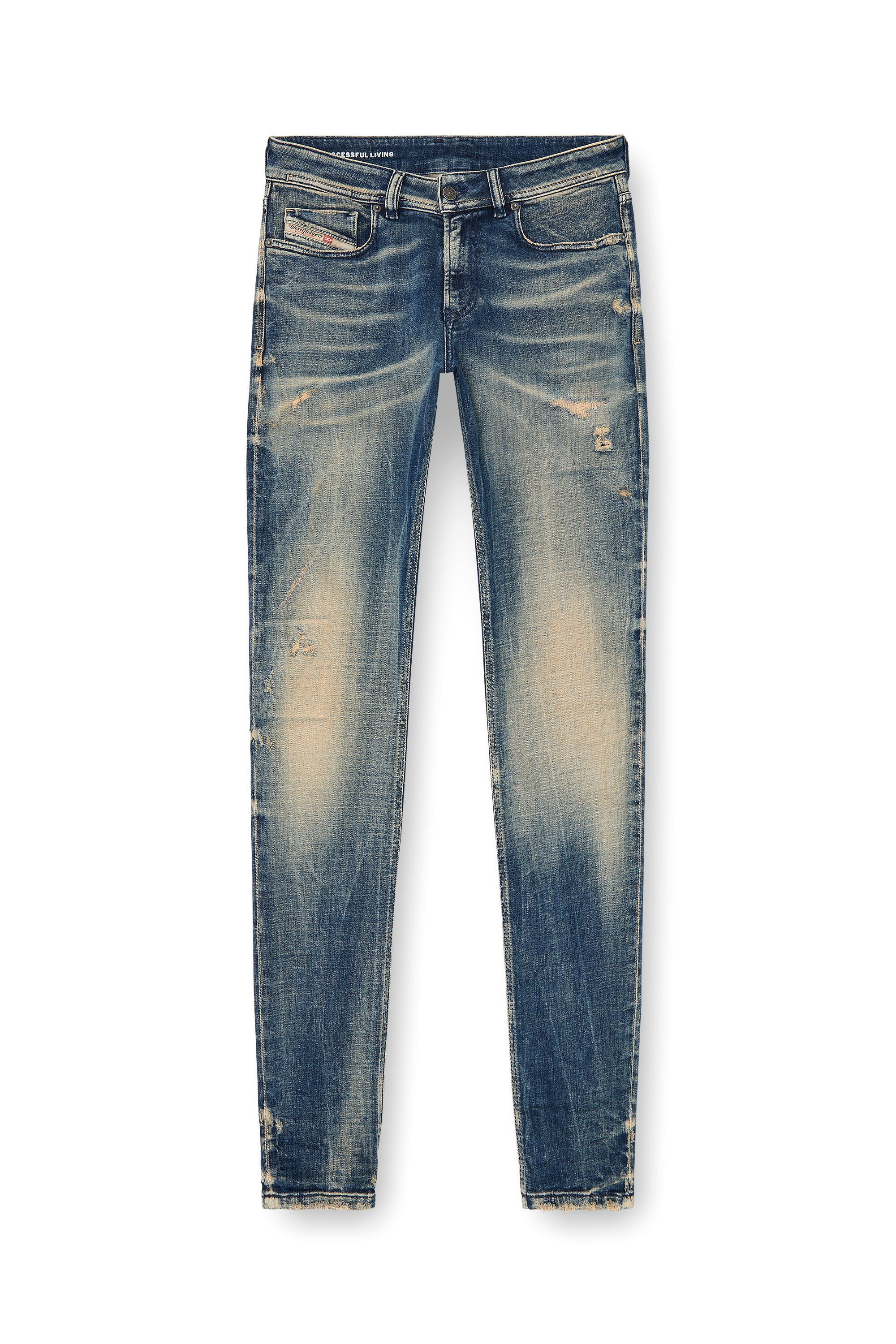 Men's Skinny Jeans | Dark Blue | Diesel 1979 Sleenker