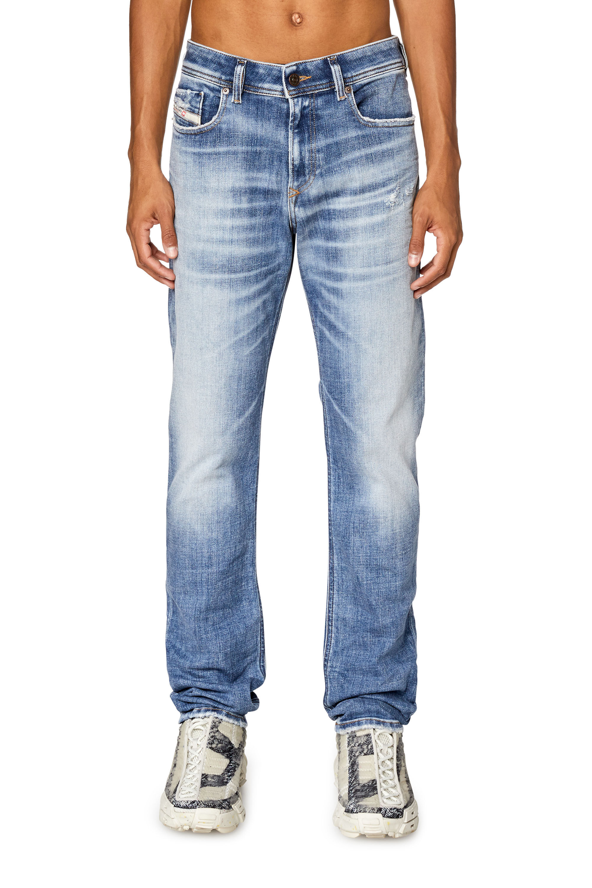 Diesel - Skinny Jeans 1979 Sleenker 09G35 Homme, Bleu moyen - Image 3