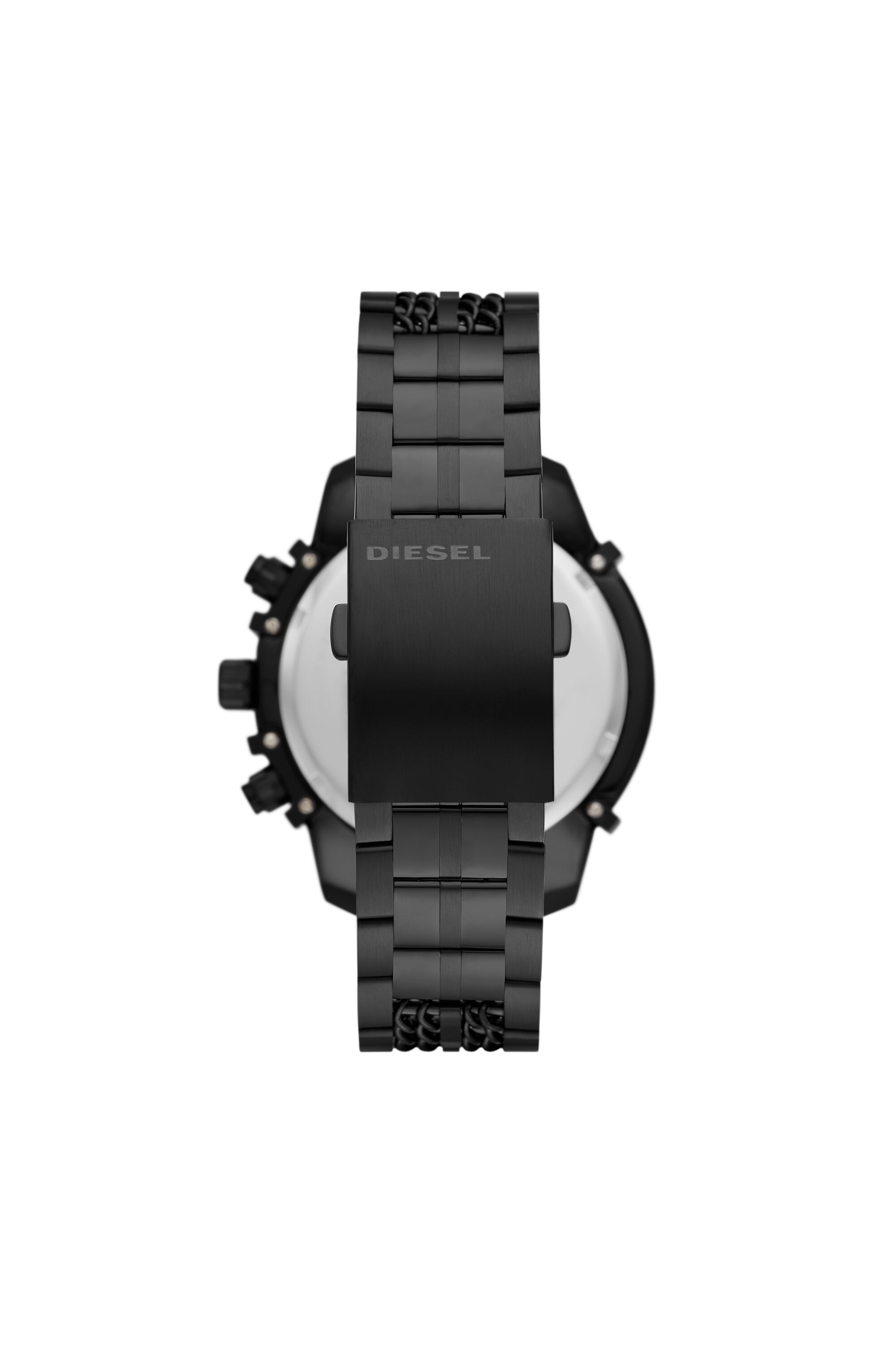 Diesel - DZ4579, Male's Griffed Chronograph Stainless Steel Watch in Black - 2