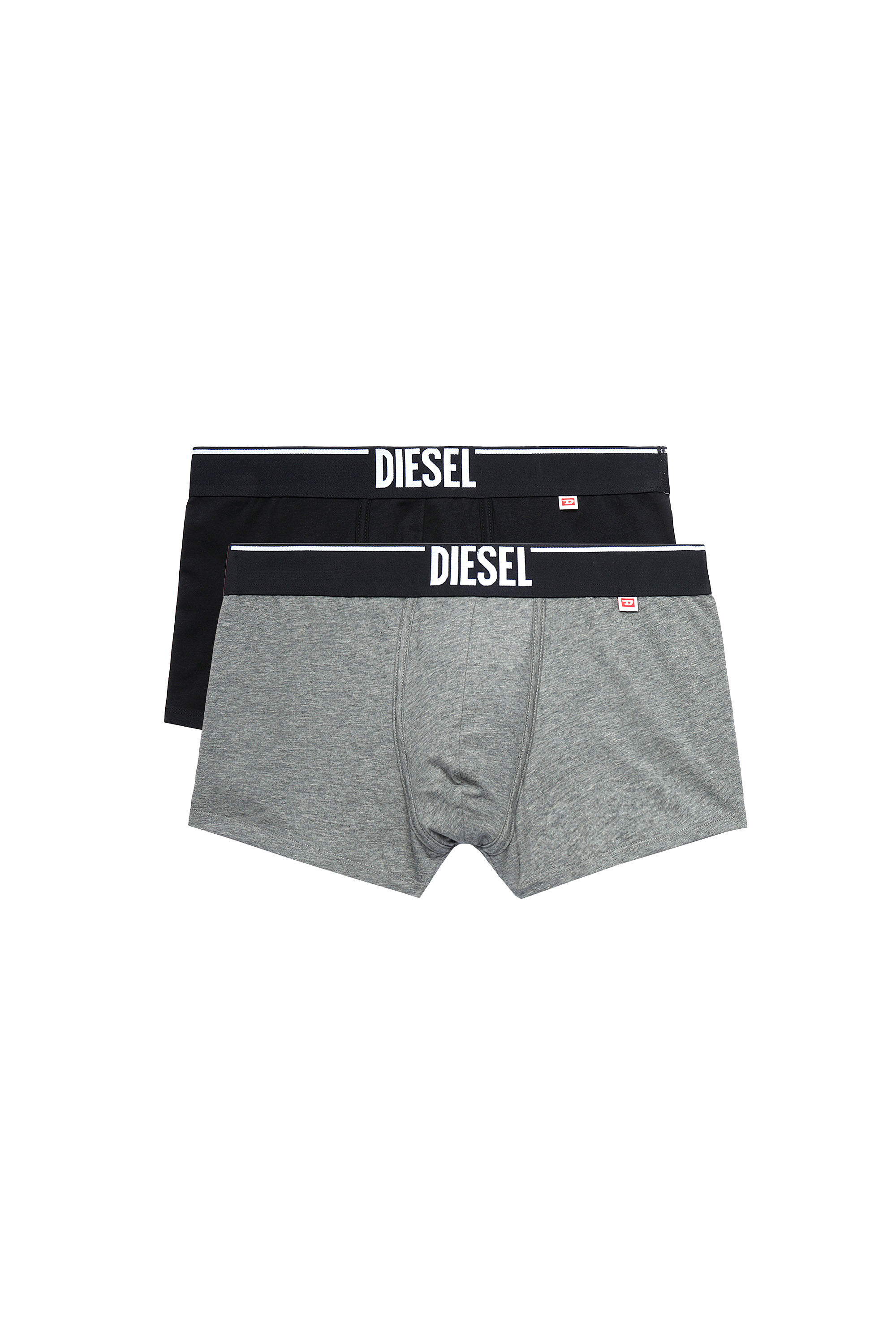 UMBX-DAMIENTWOPACK Man: Two-pack of boxer briefs with D tag | Diesel