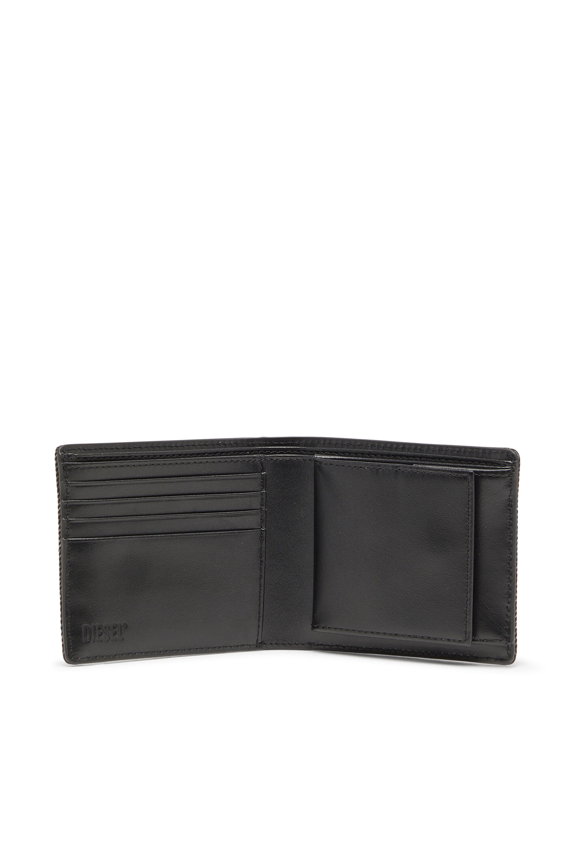 Women's Wallet in washed denim | Grey | Diesel