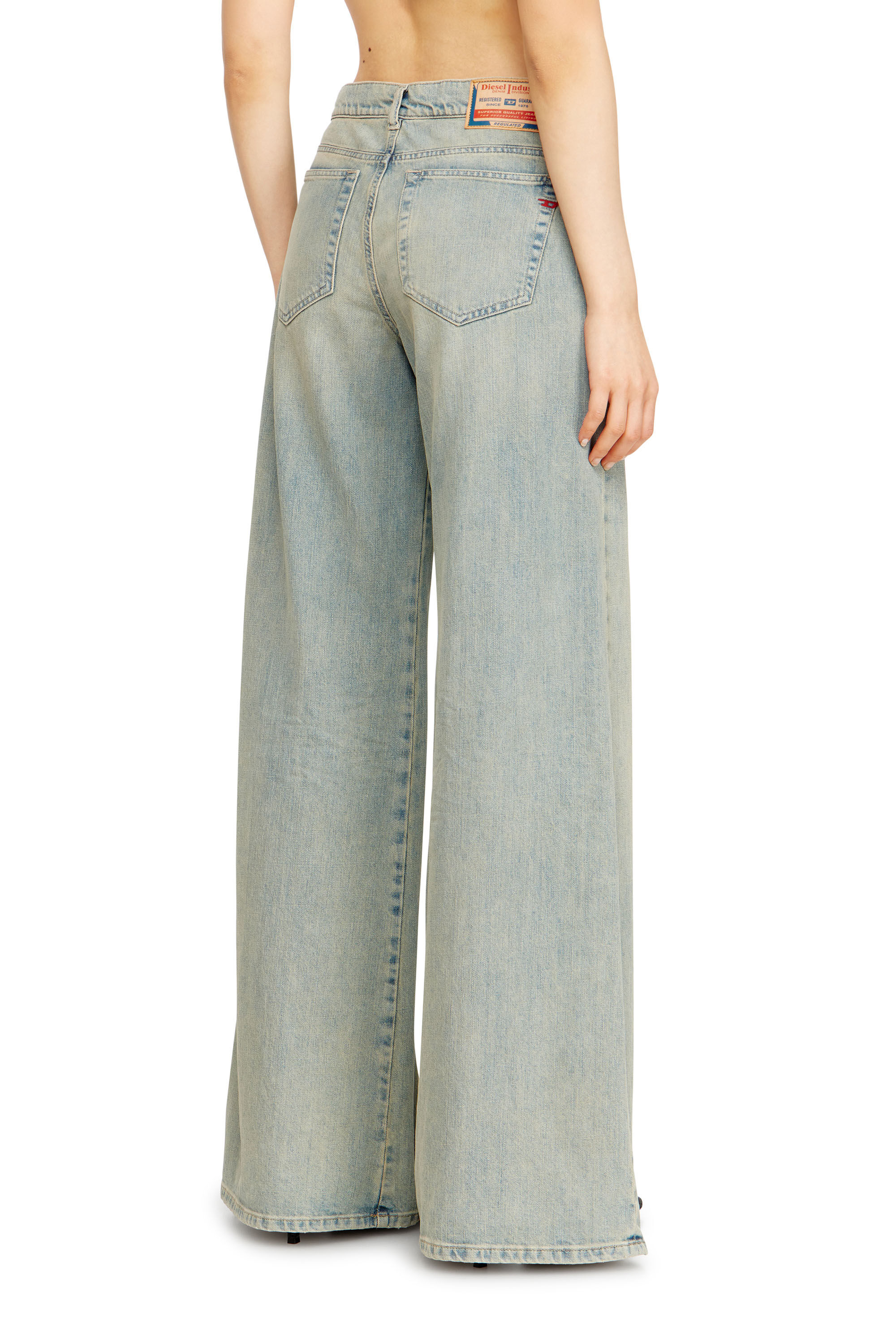 Women's Flare Jeans | Light Blue | Diesel 1978 D-Akemi