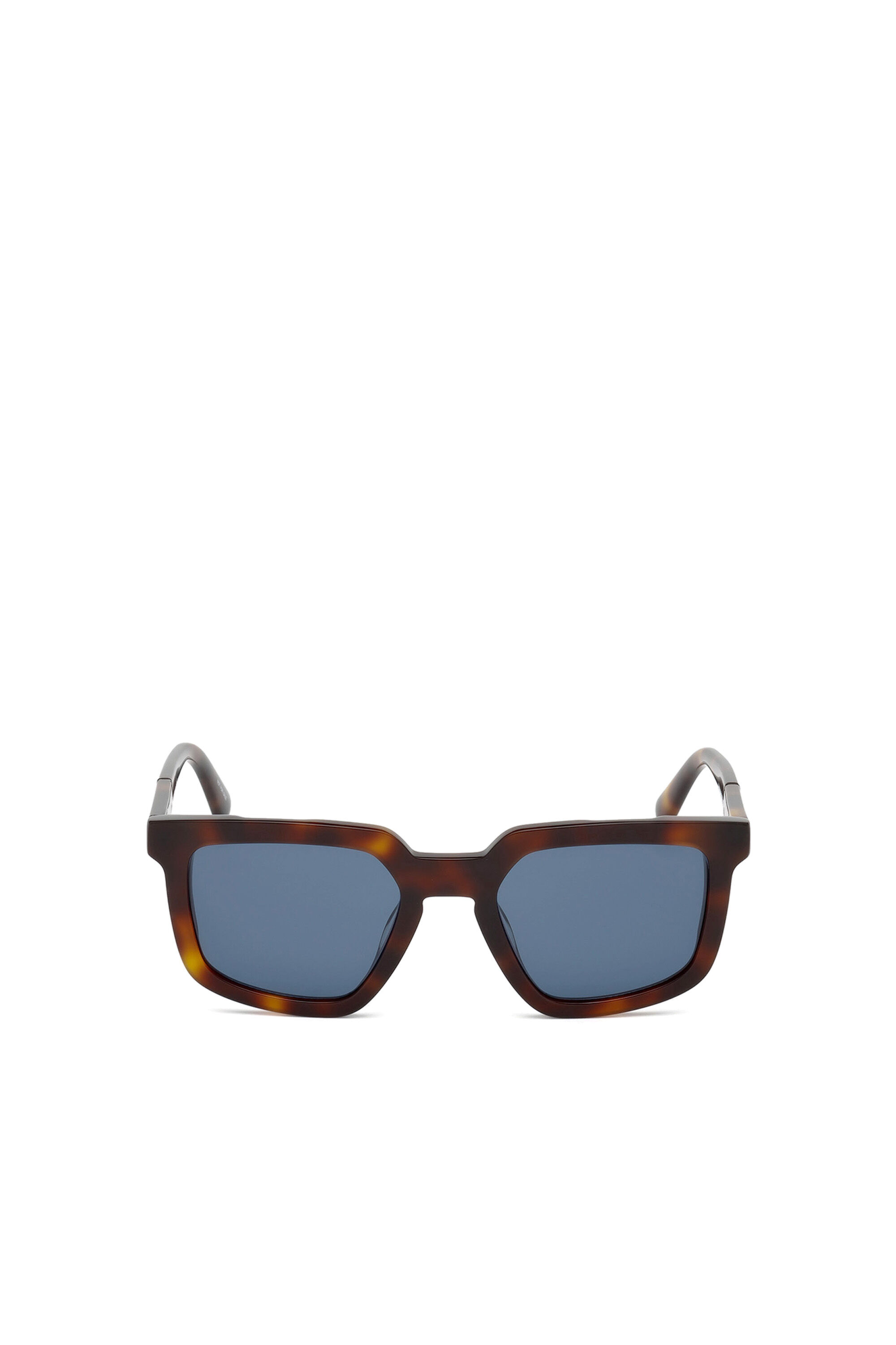 Diesel - DL0271, Man's Masculine square shape eyewear in Brown - 1