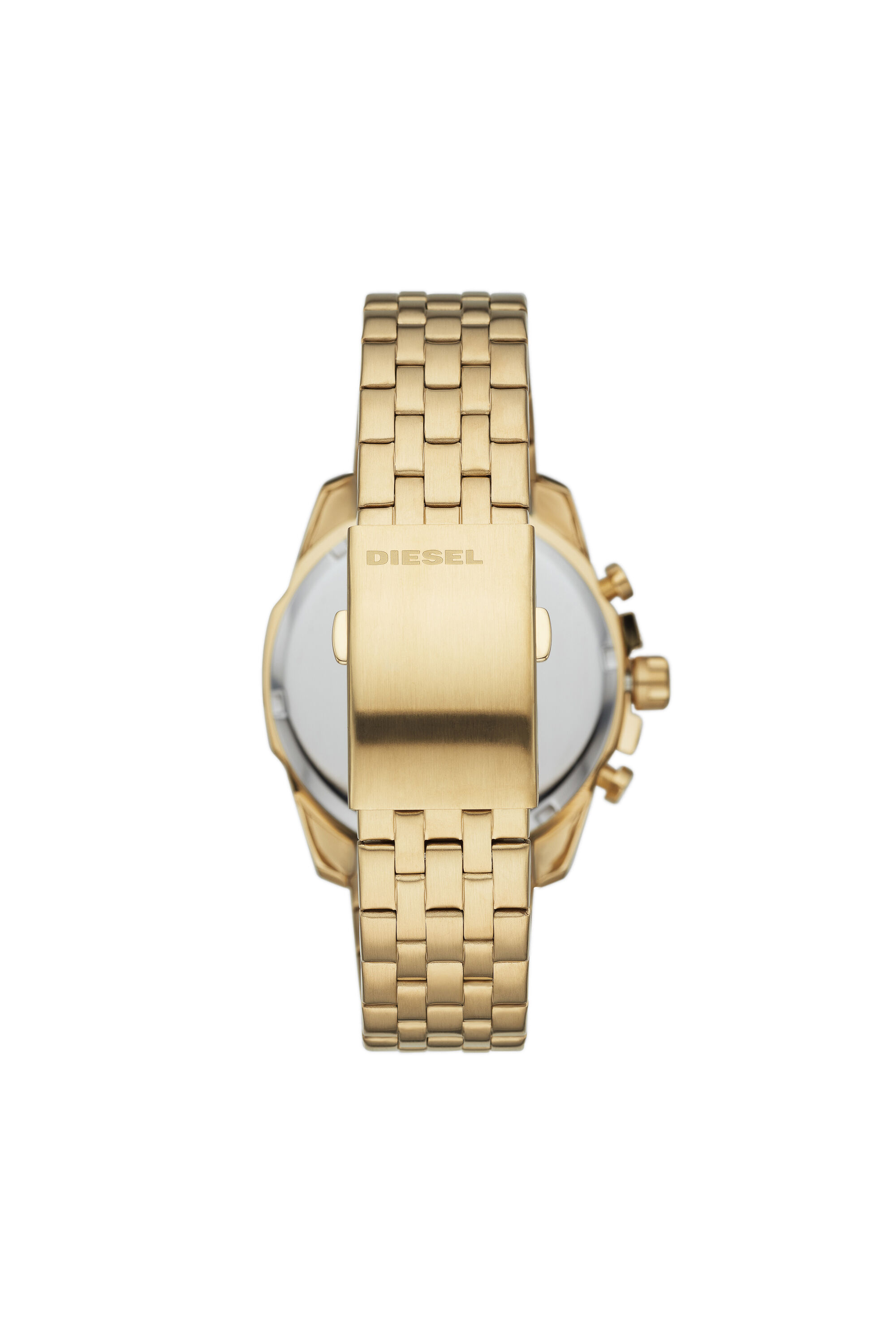 Diesel - DZ4565, Male's Baby Chief chronograph gold-tone stainless steel watch in Gold - 2
