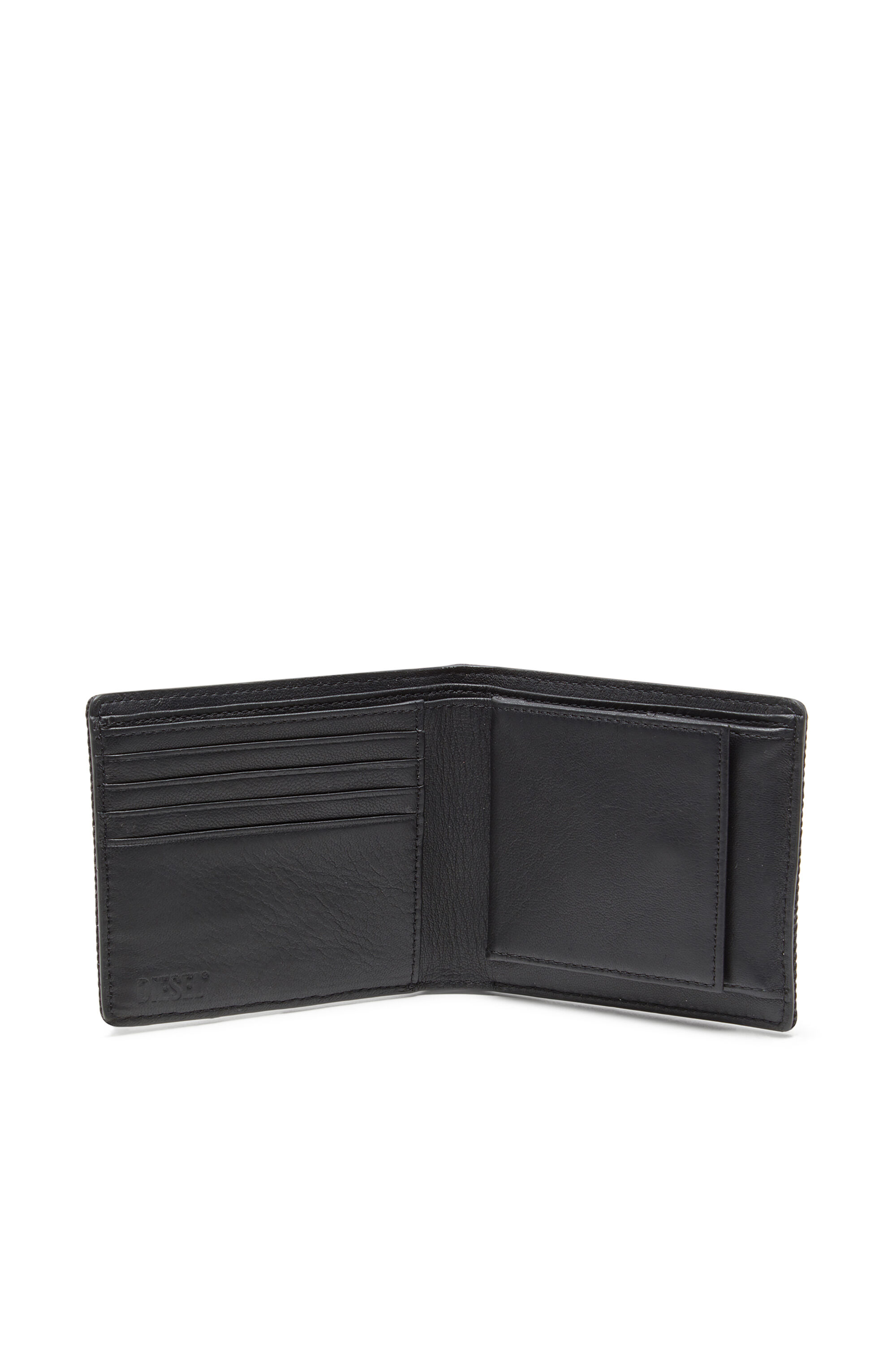 Men's Denim wallet with logo | Black | Diesel