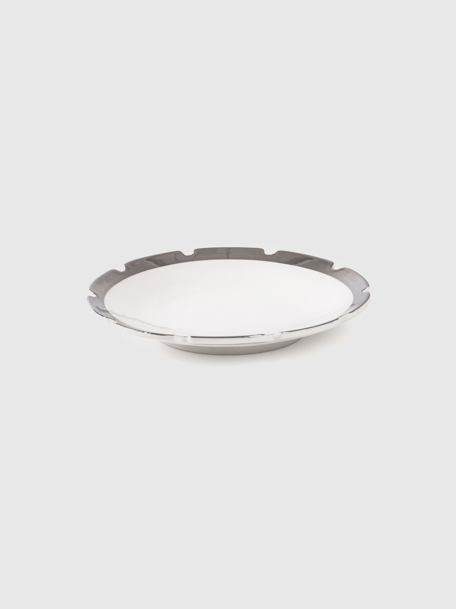 Diesel - 10985SIL MACHINE, Unisex's Porcelain dessert plate in White - 2
