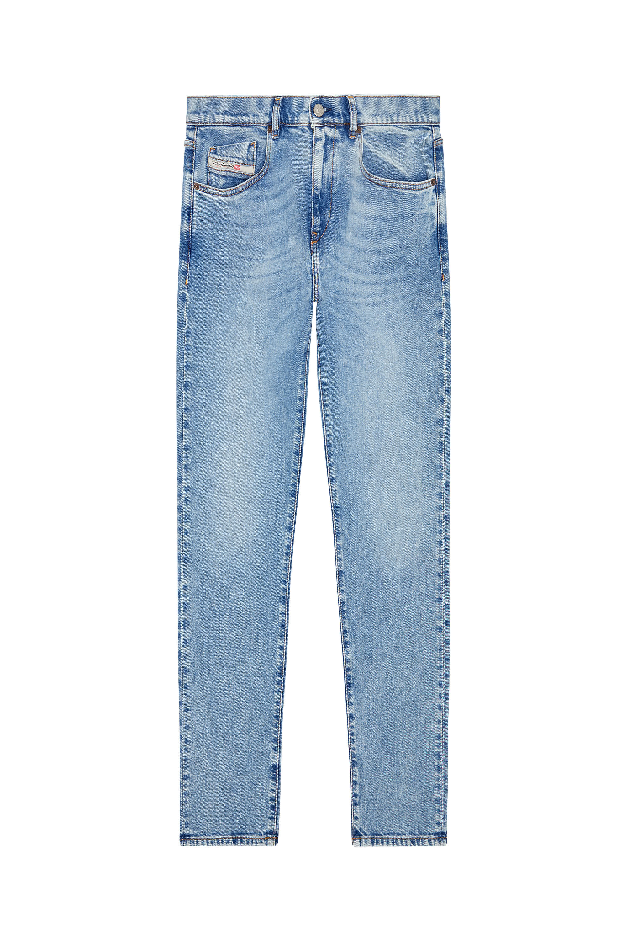 Diesel - Male's Slim Jeans 2019 D-Strukt 9B92L, Light Blue - 2