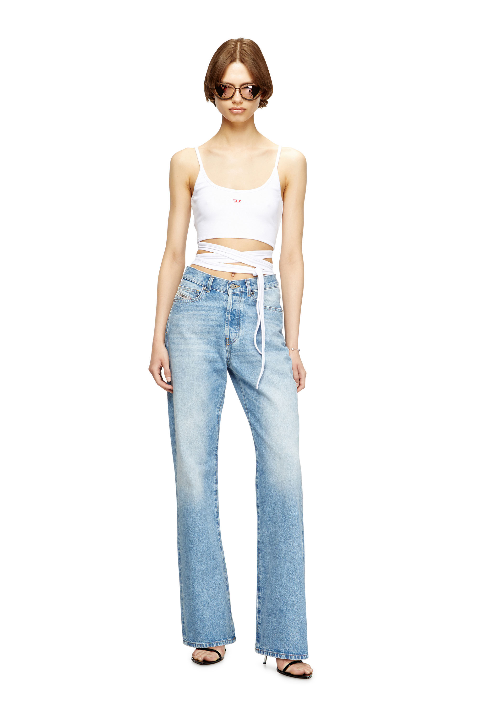 Diesel - Regular Jeans 1971 D-Sent 09I29 Femme, Bleu Clair - Image 1