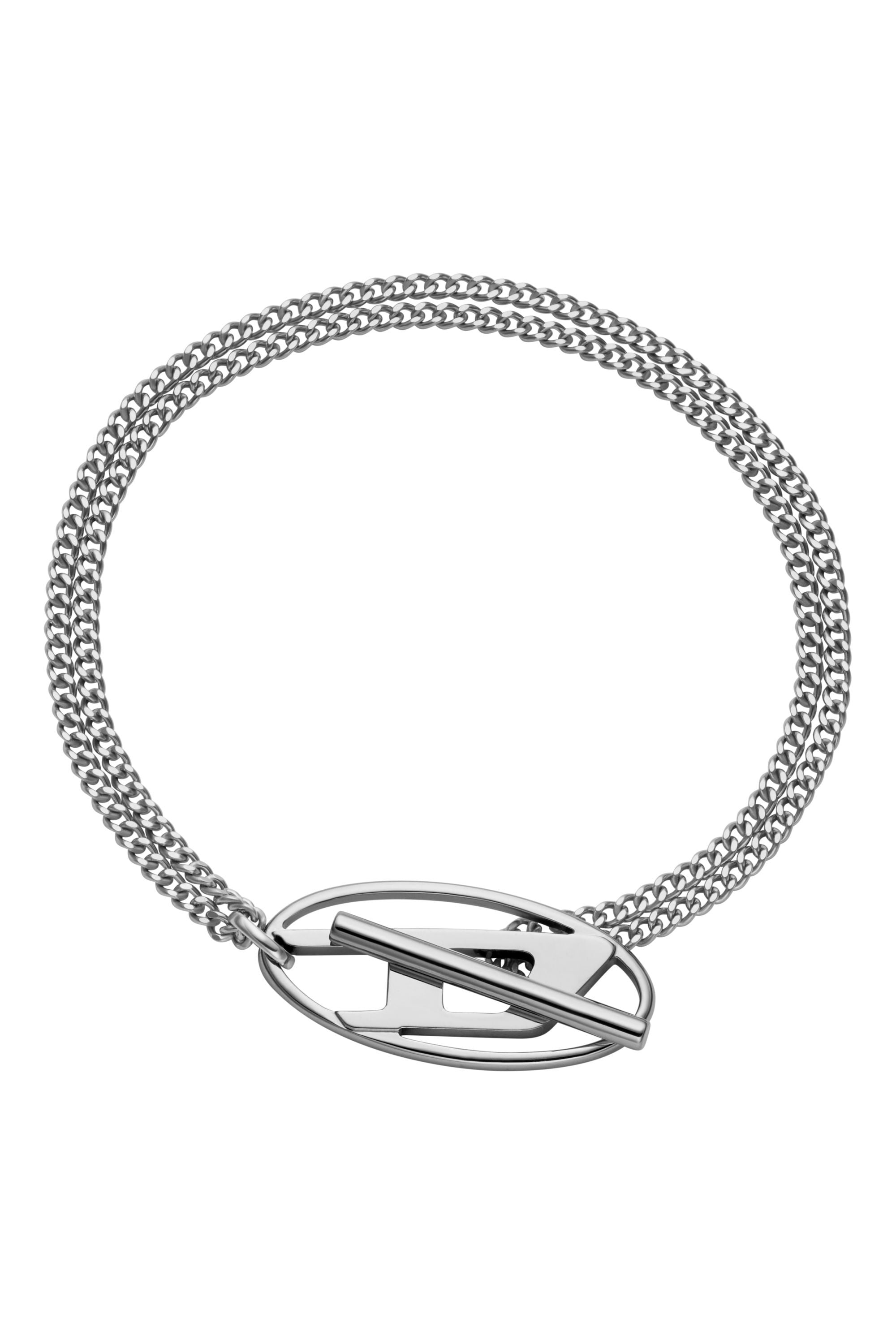 Women's Stainless Steel Chain Bracelet | Silver | Diesel {{Country}}