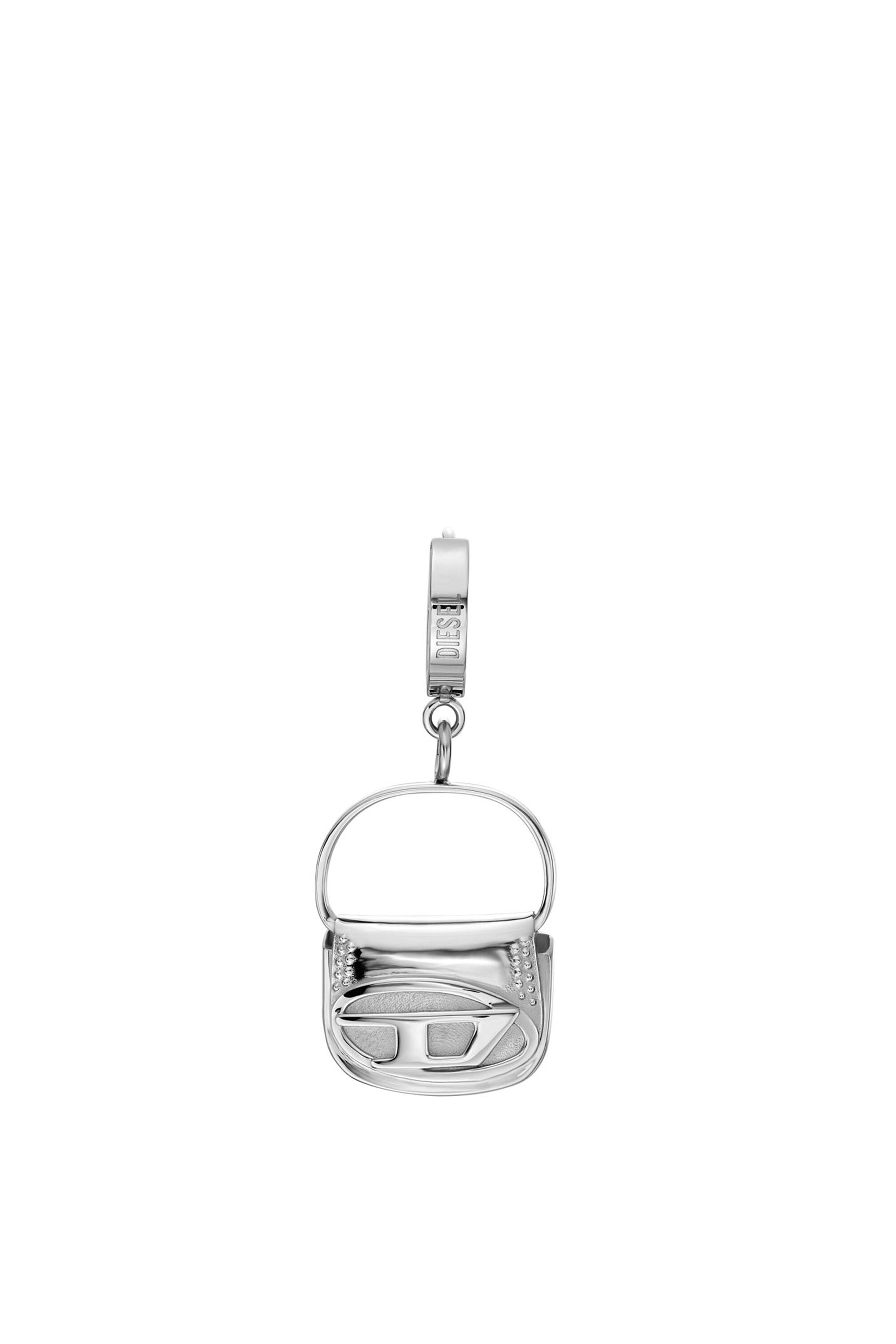Diesel - DX1527 JEWEL, Boucle d'oreille pendante en acier inoxydable Mixte in Gris argenté - 2
