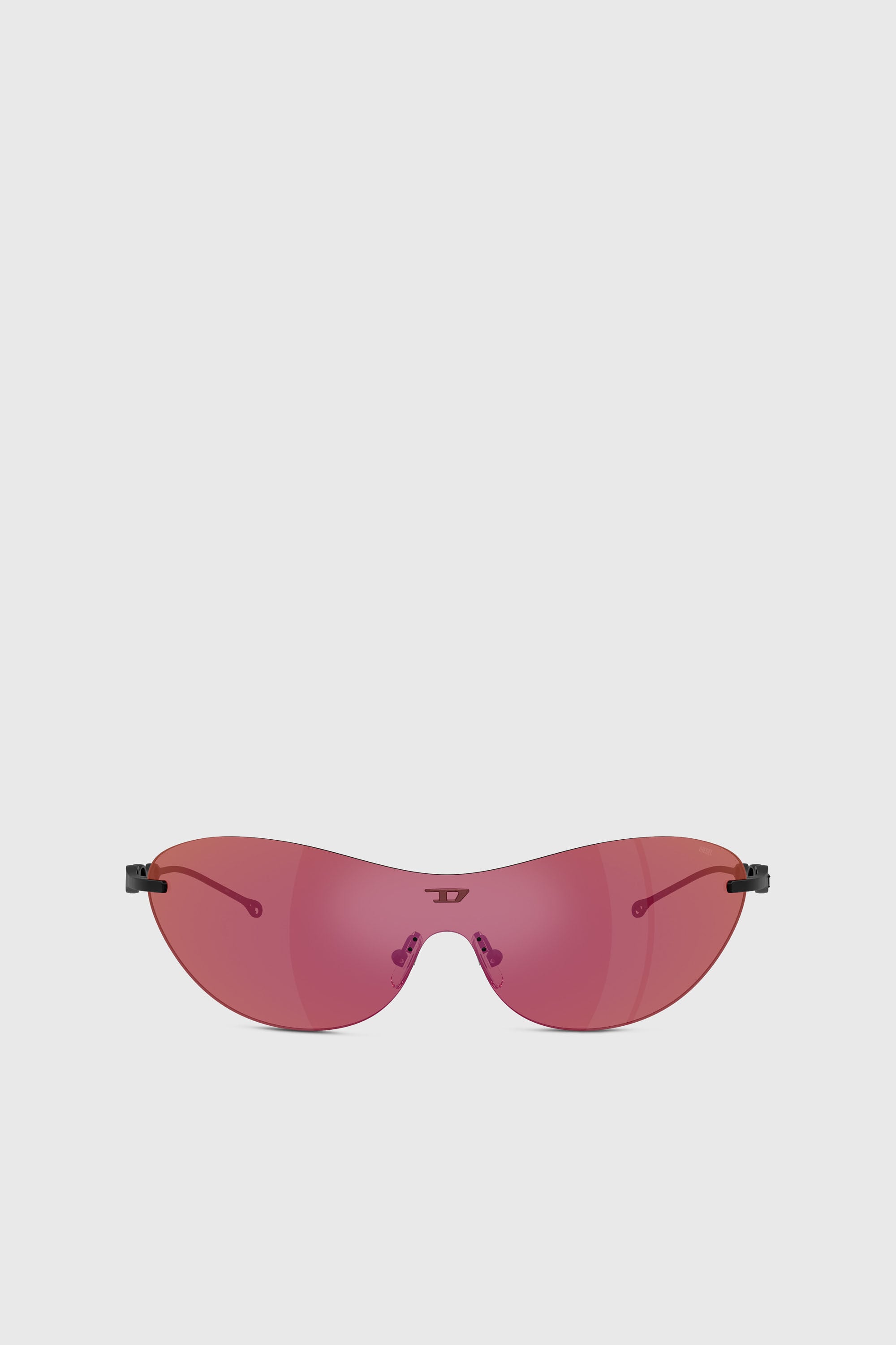 Diesel - 0DL1006 SIZE 35, Lunettes de soleil ovales Mixte in Violet - 1