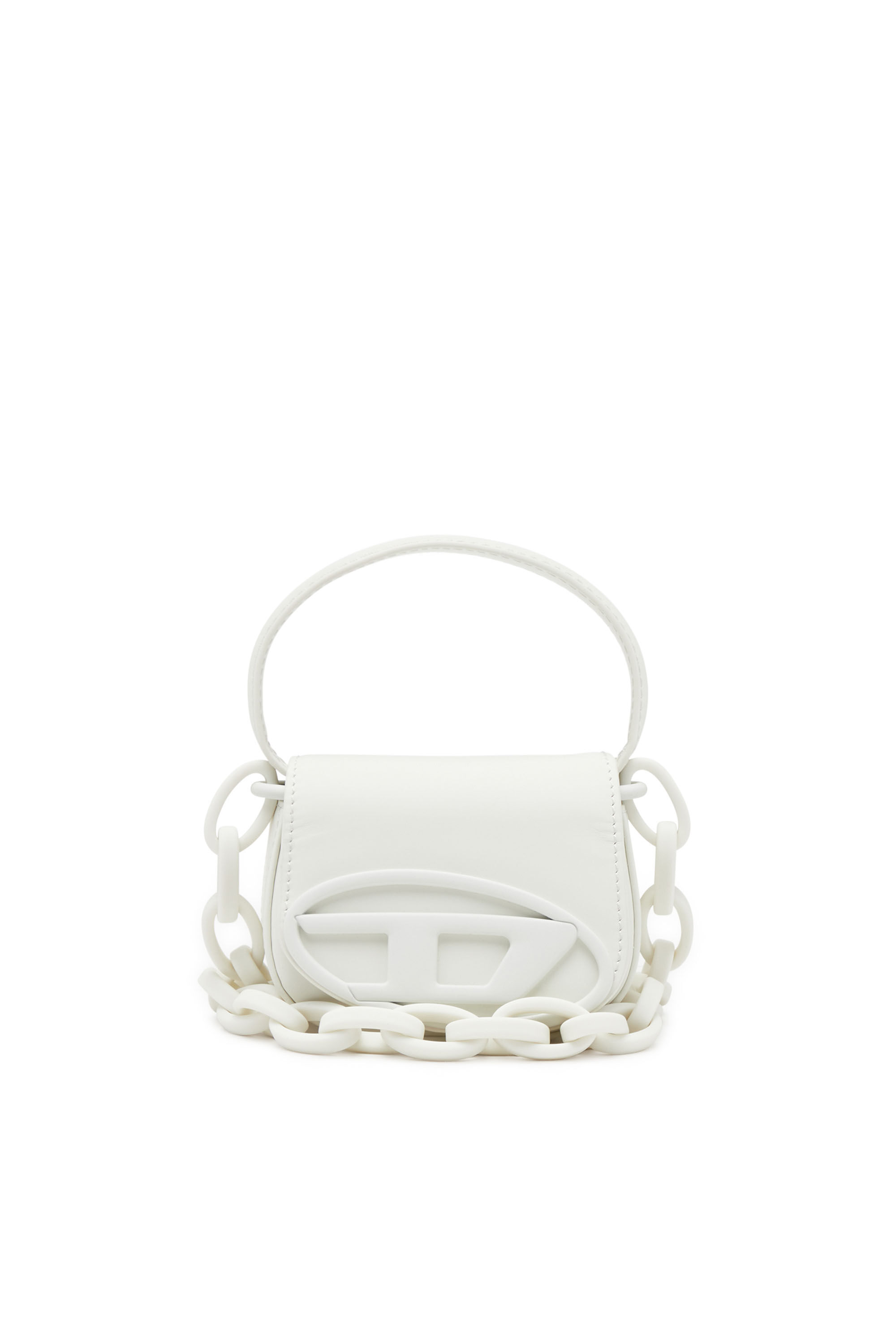 Diesel - 1DR XS, Female's 1DR Xs-Iconic mini bag in matte leather in White - 1