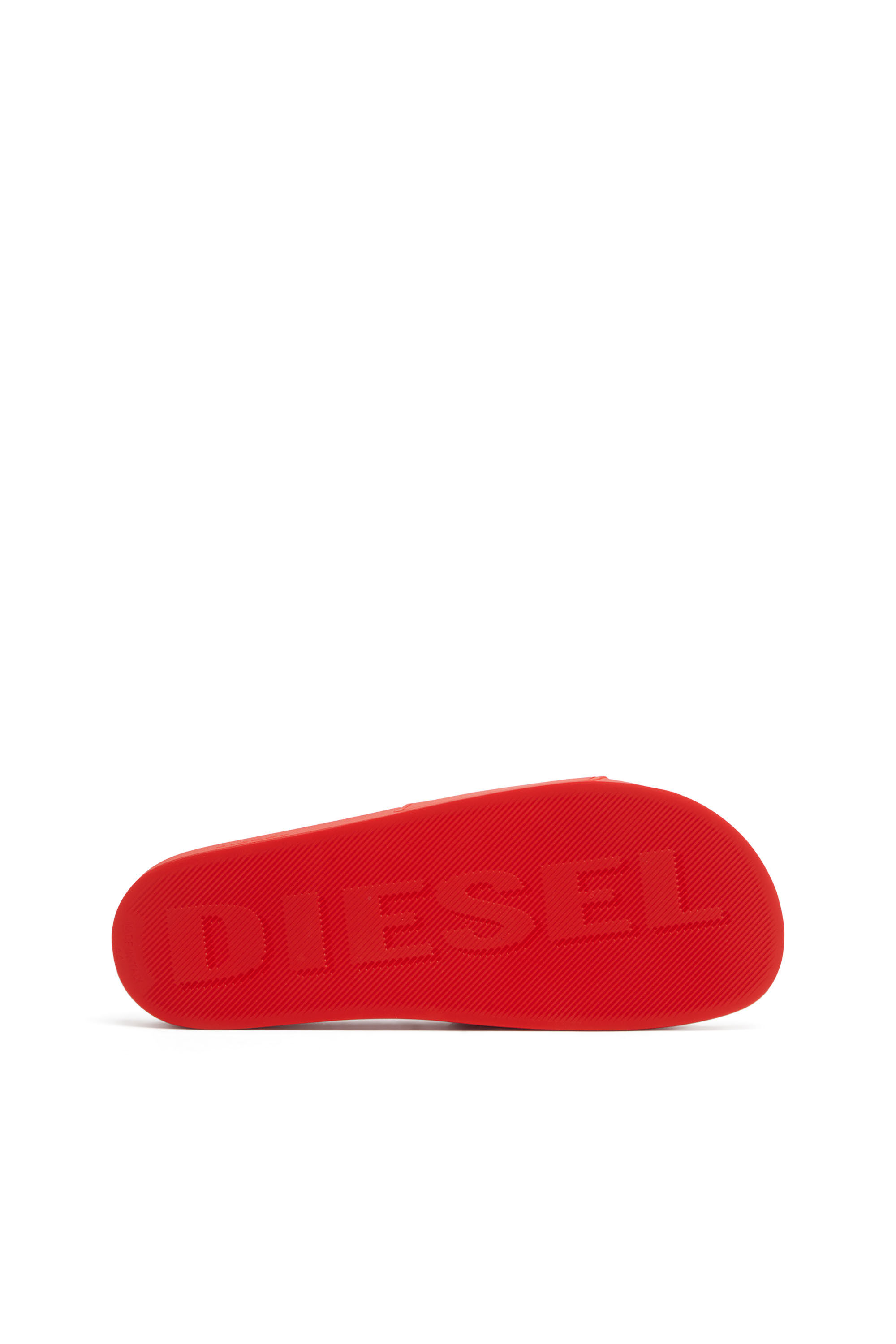 Diesel - SA-SWIM, Male's Sa-Swim-Rubber pool slides with D logo in Red - 5