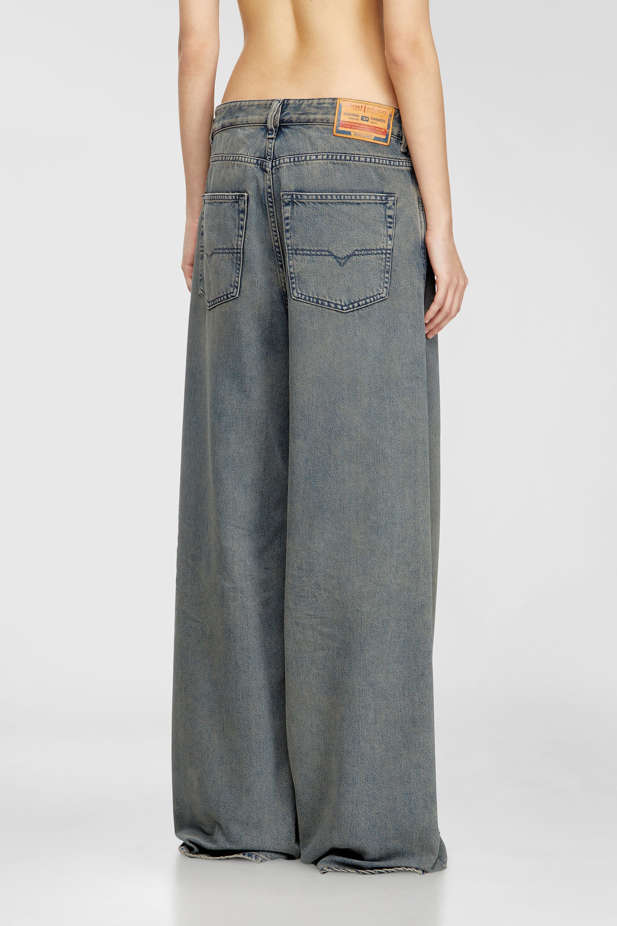 Women's Relaxed Jeans | Low Waist 1996 D-Sire | Medium blue