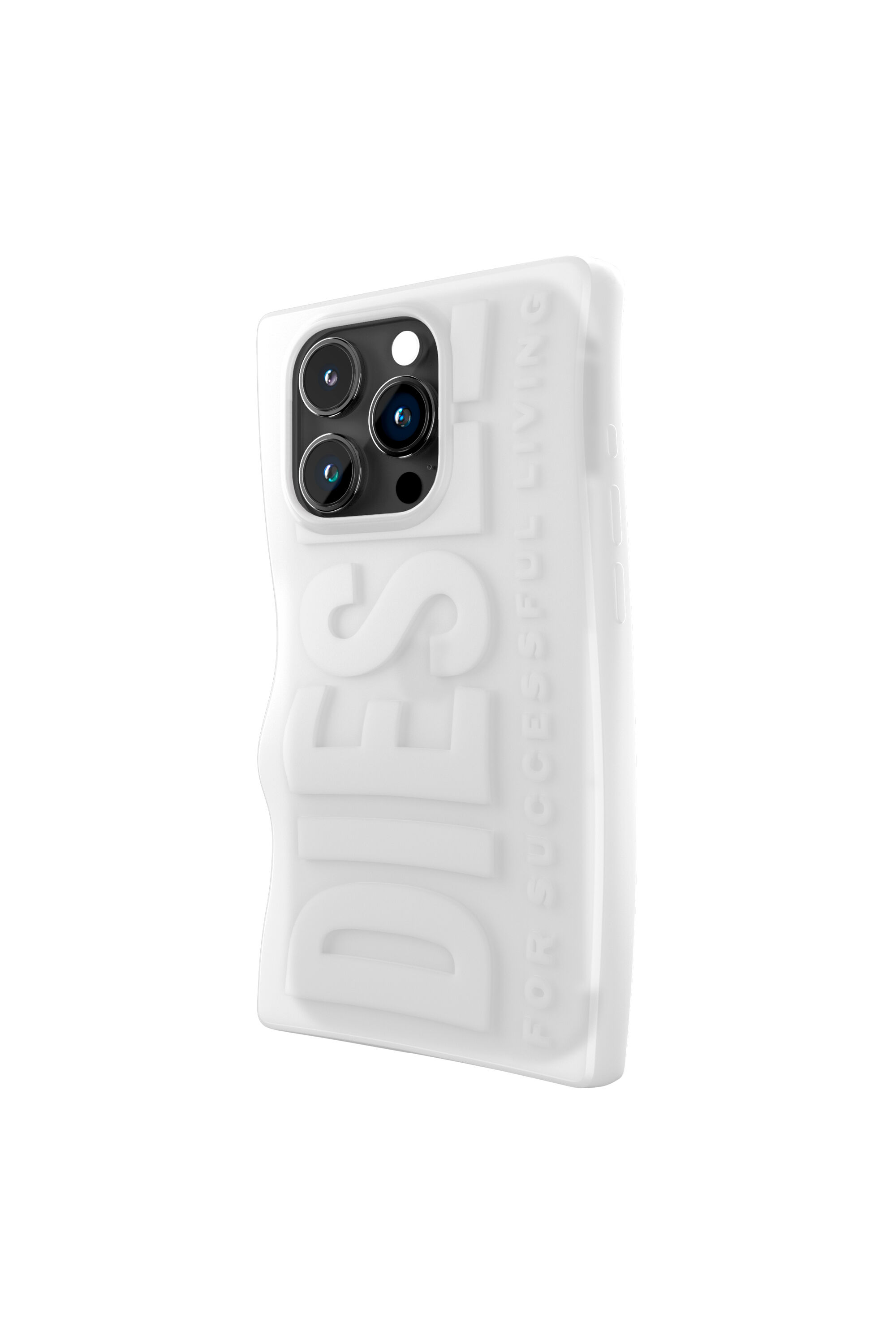 Diesel - 54124 MOULDED CASE, Coque D By iP15 Pro Mixte in Blanc - 4