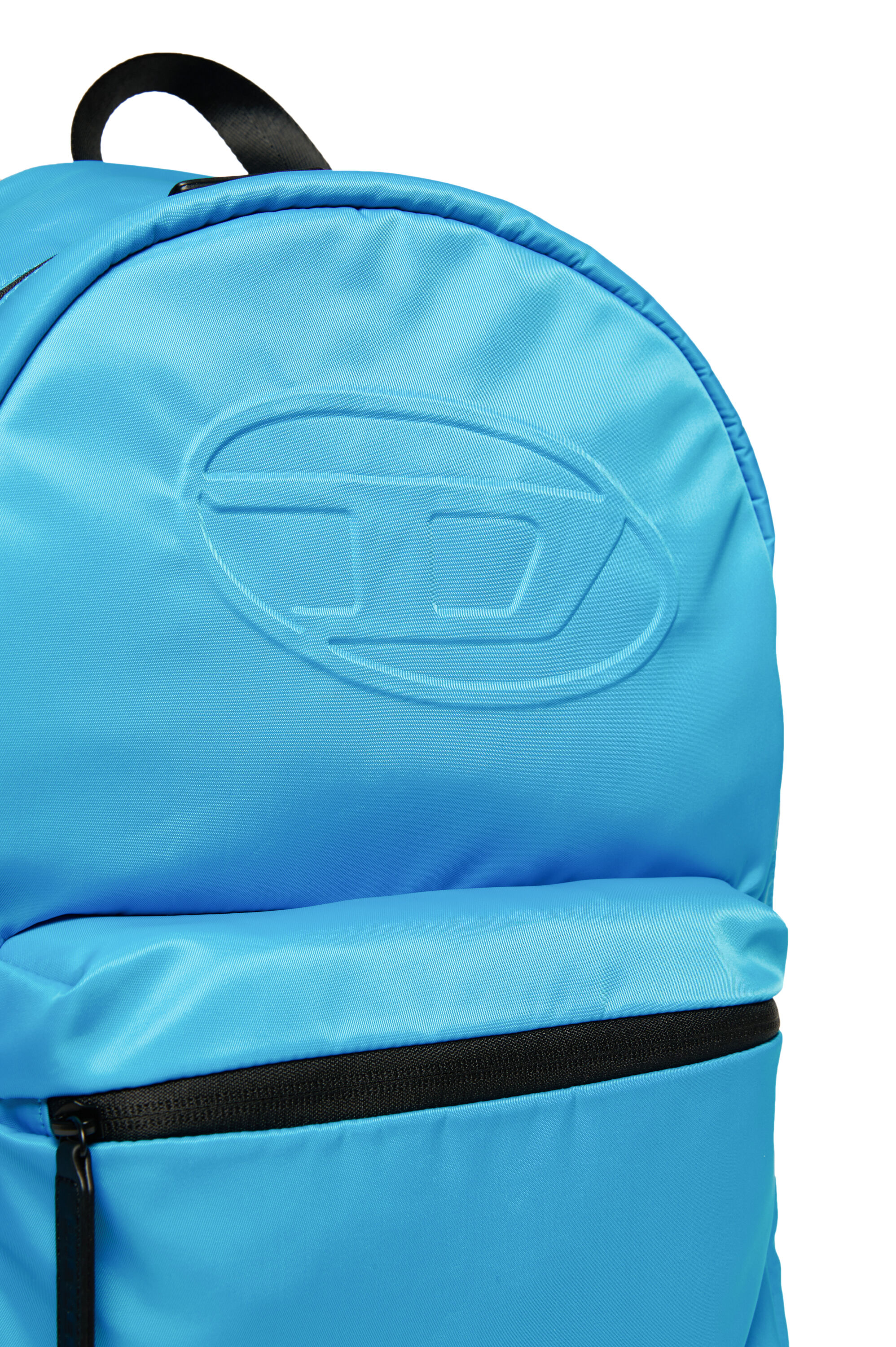 Nylon backpack with embossed Oval D | Blue | 4-16 YEARS