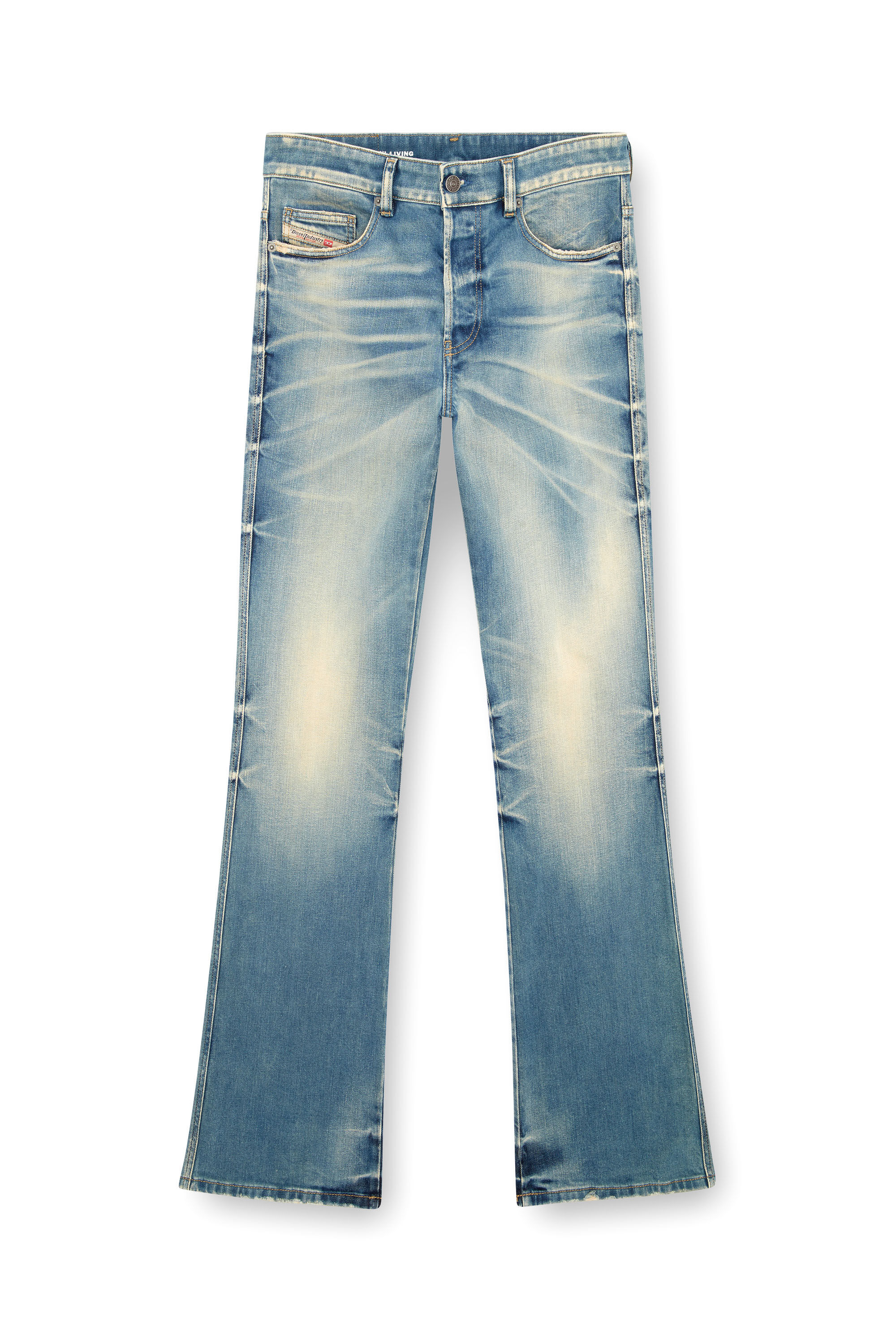 Diesel - Bootcut Jeans 1998 D-Buck 09J62 Homme, Bleu moyen - Image 2