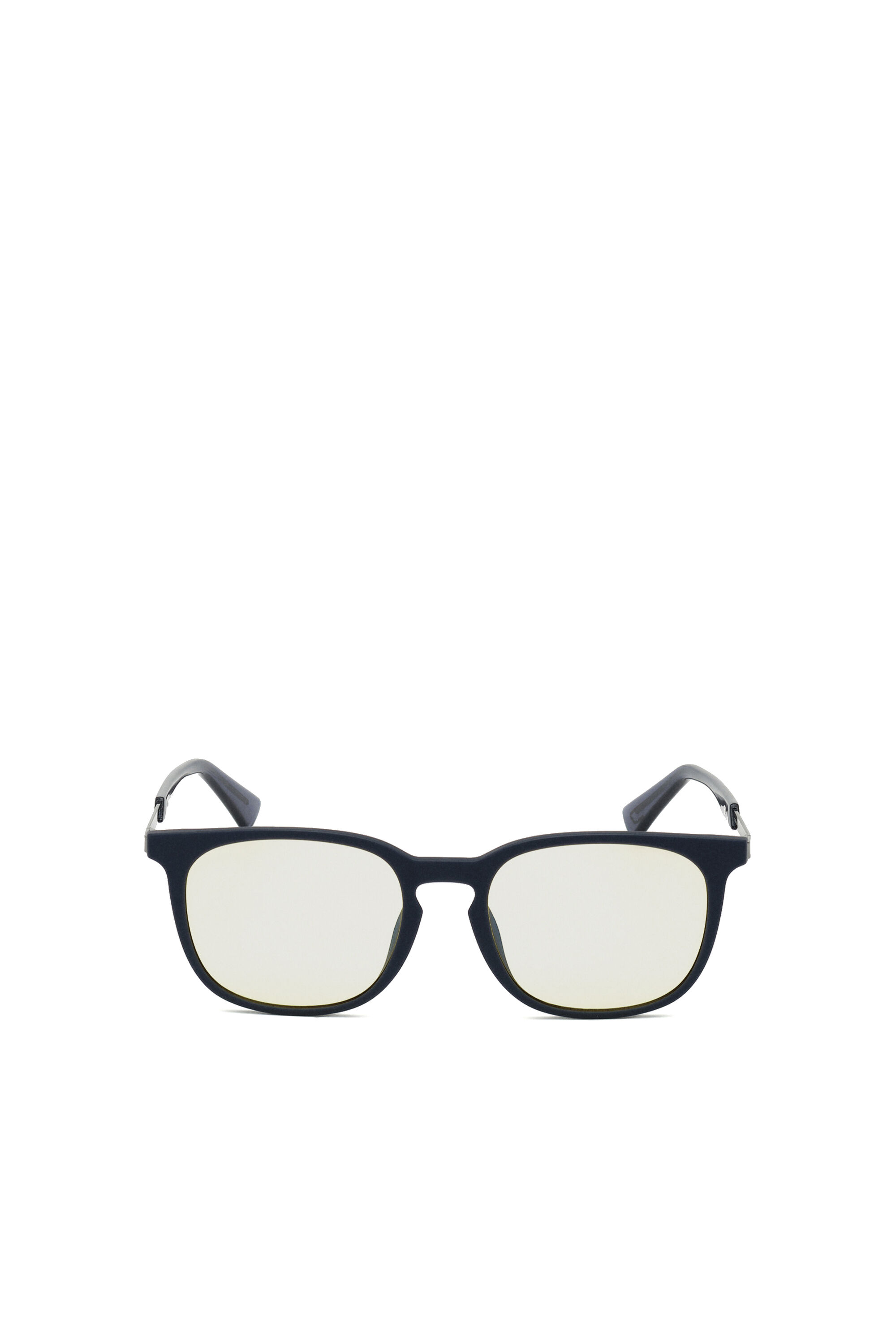 Diesel - DL0311, Unisex's Injected unisex sunglasses in Dark Blue - 1