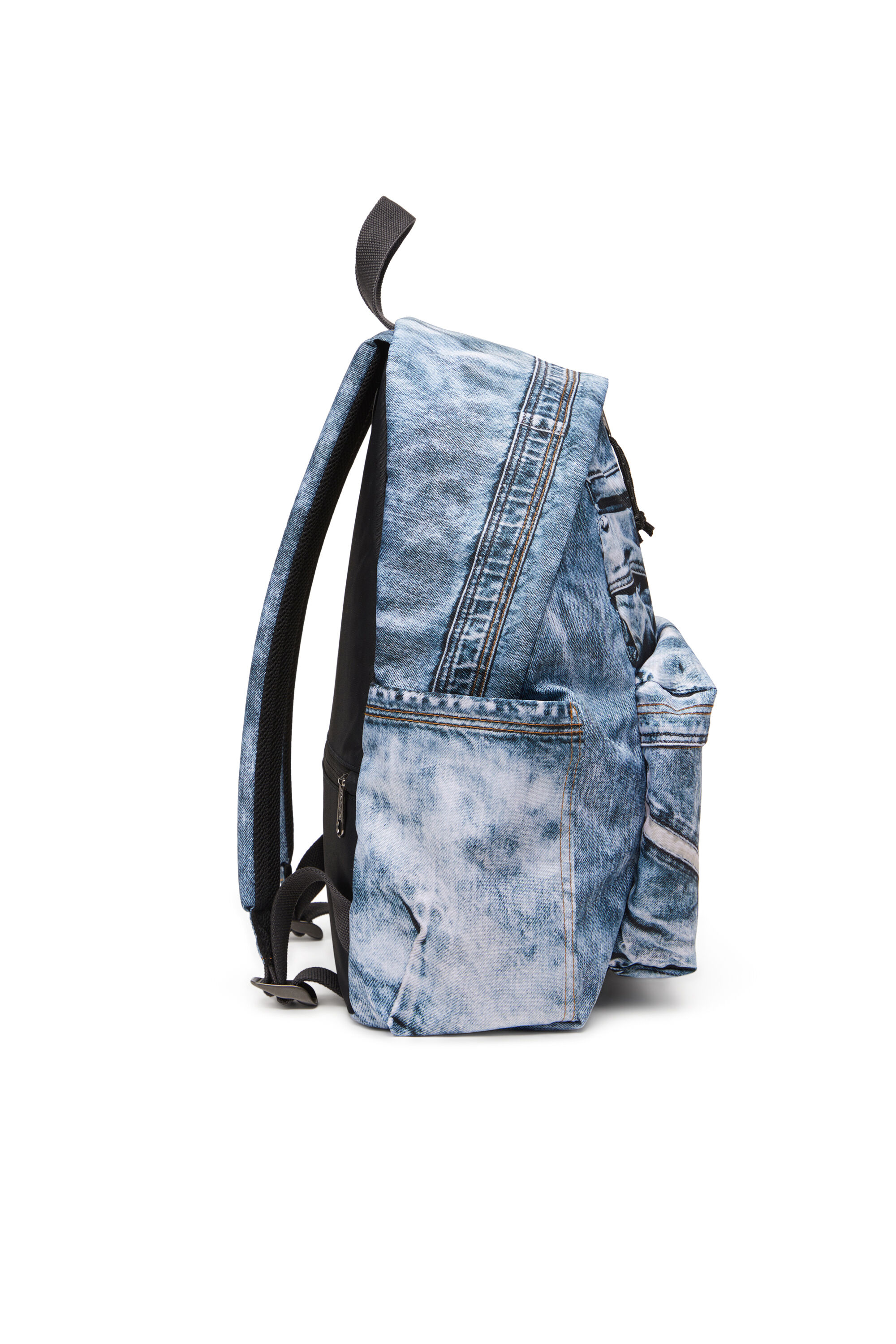 Women's Backpack in trompe l'oeil denim | Blue | Diesel