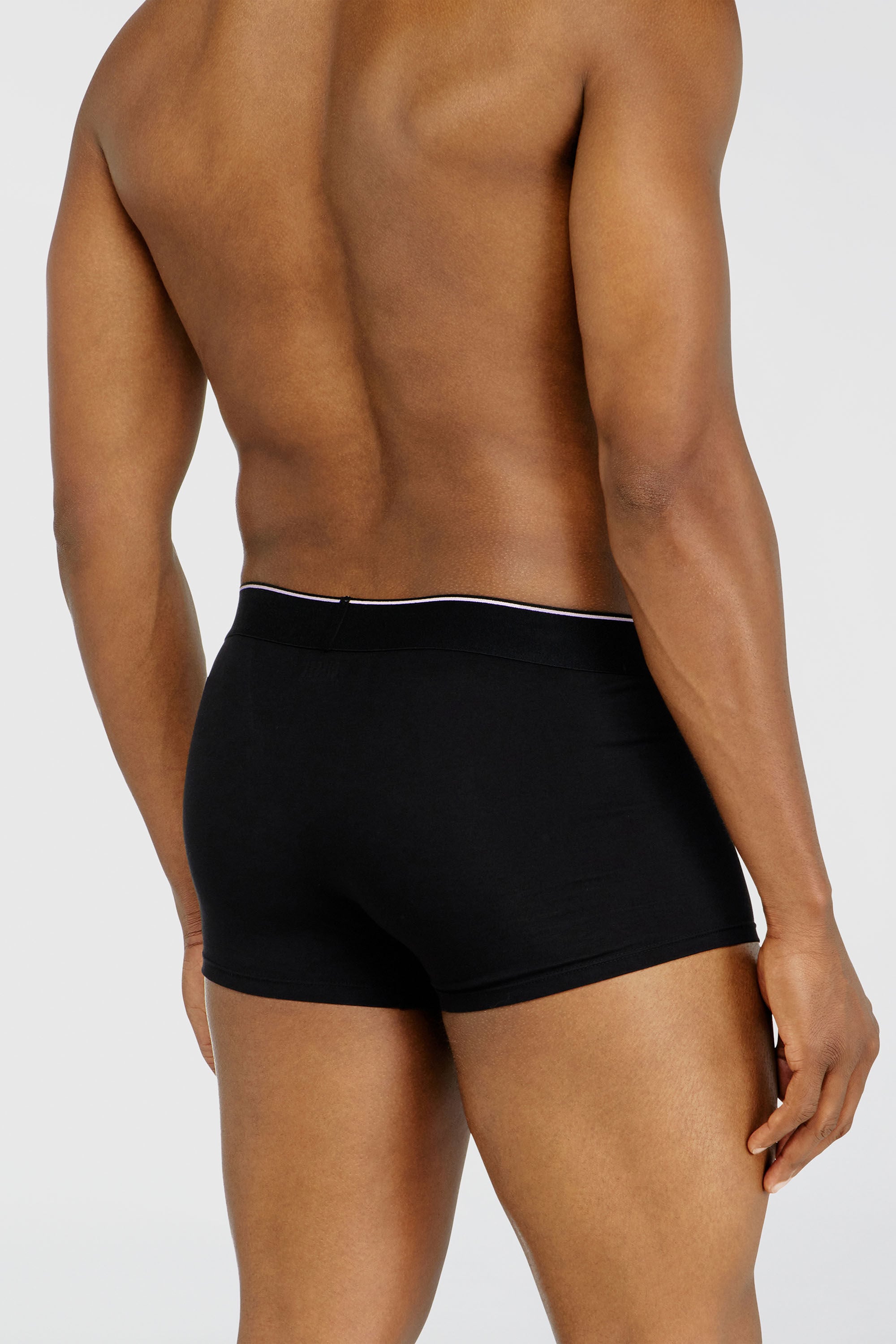 Diesel - UMBX-DAMIENTHREEPACK, Man's Three-pack of plain boxer briefs in Black - 3