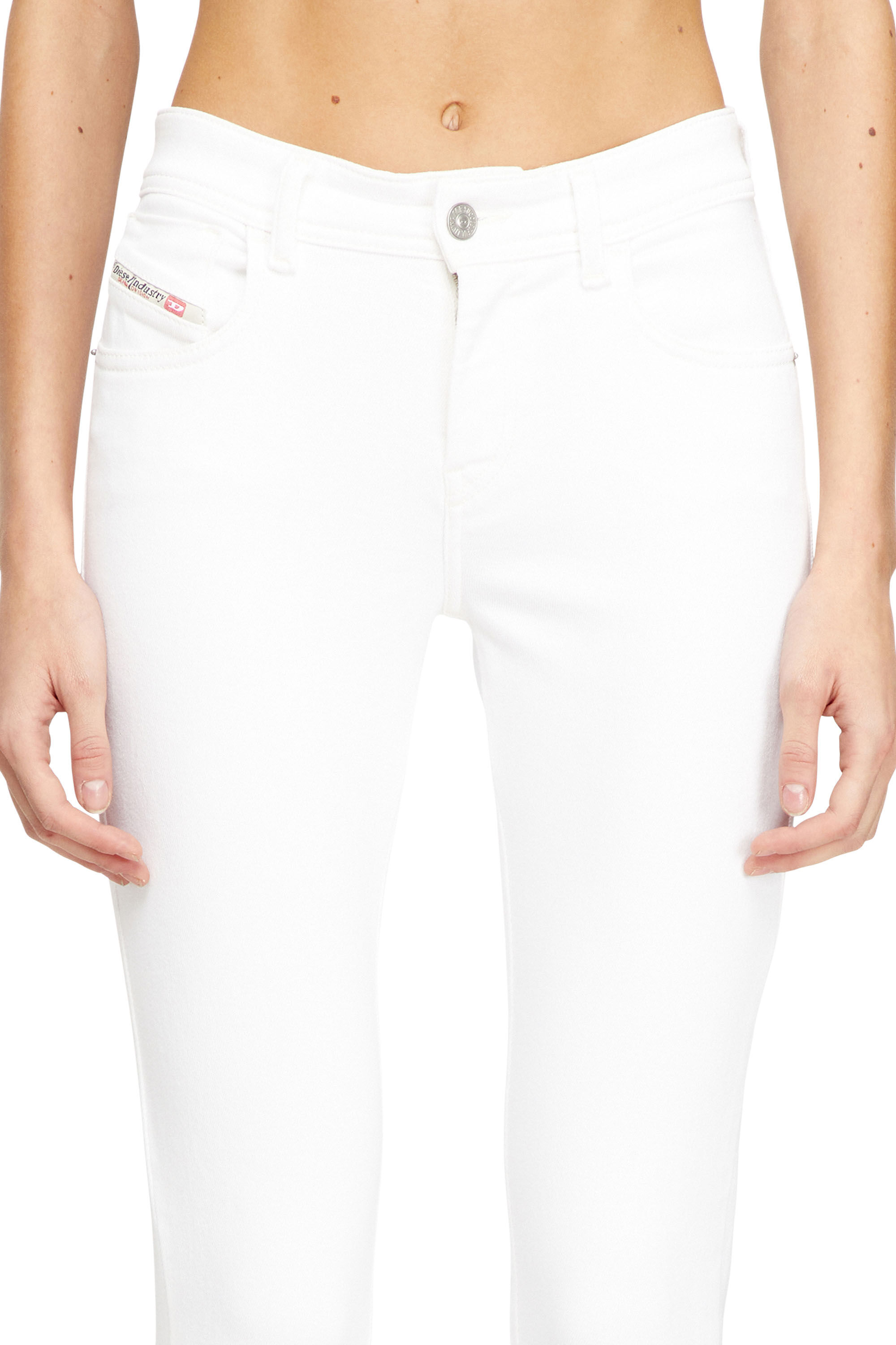 Women's Skinny Jeans | White | Diesel 2017 Slandy