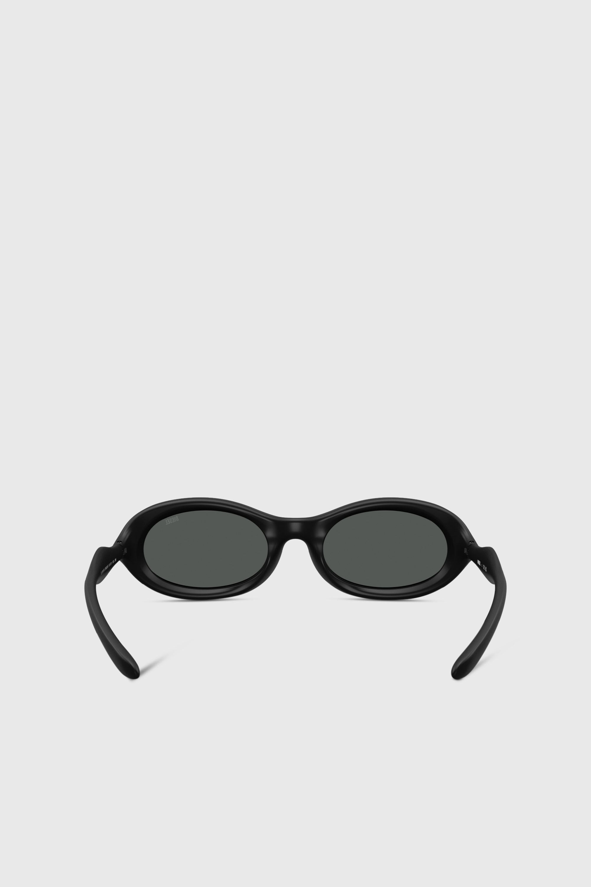 Women's Oval sunglasses | Black | Diesel {{Country}}