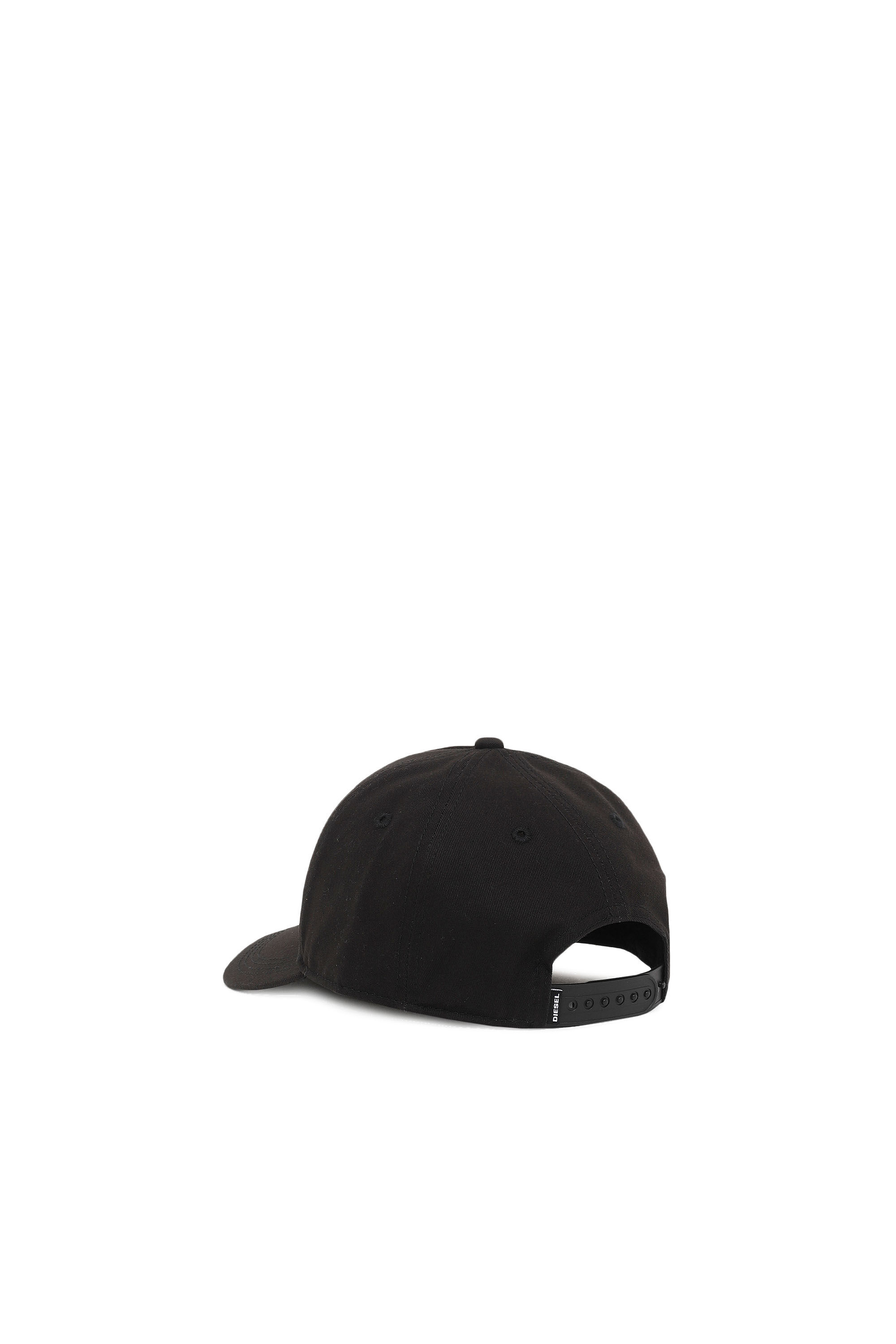 Diesel - FOLLY, Unisex's Baseball cap with logo and flat visor in Black - 2